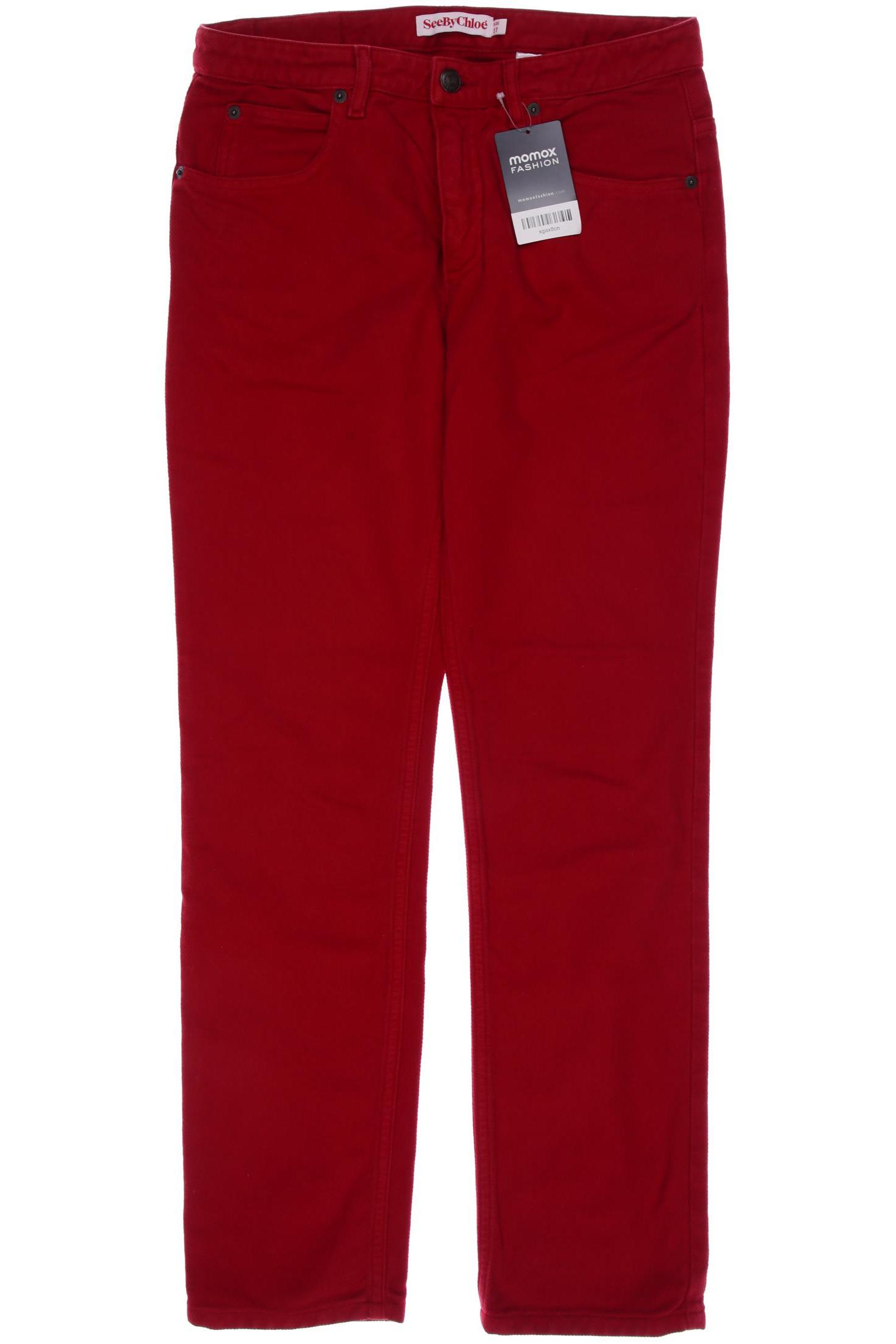 

See by Chloe Damen Stoffhose, rot