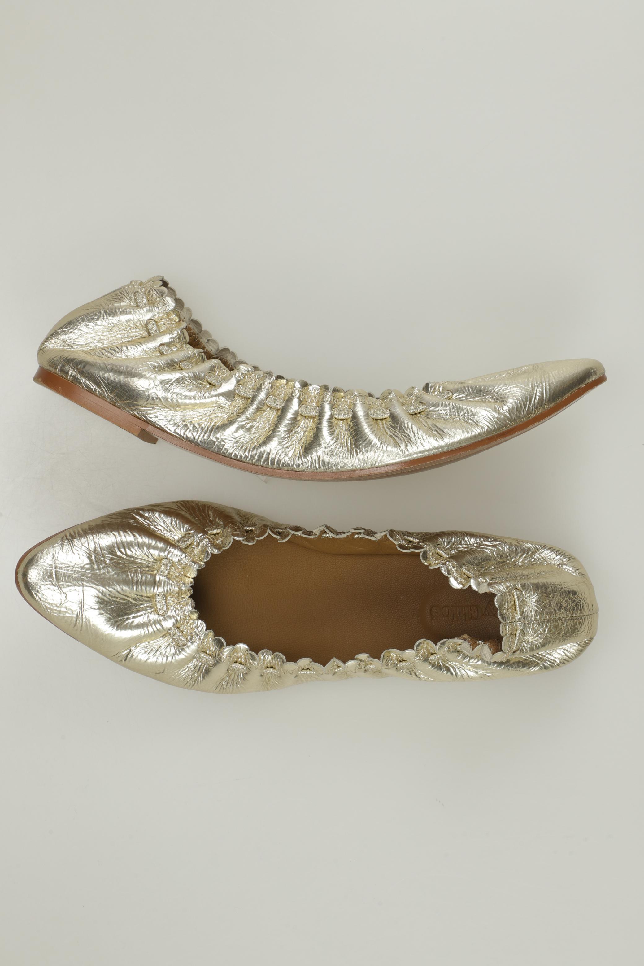 

See by Chloé Damen Ballerinas, gold