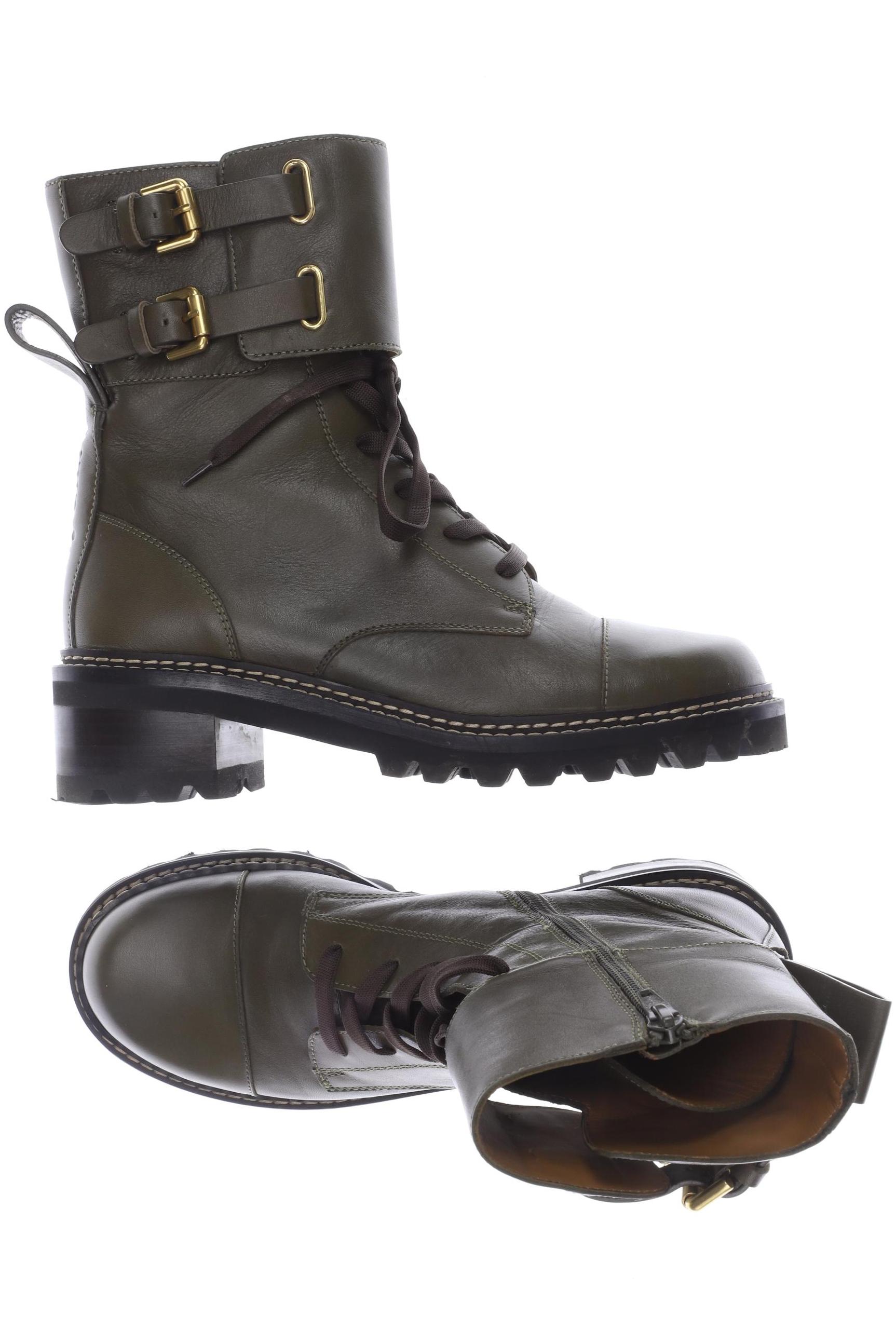 

See by Chloe Damen Stiefelette, grün