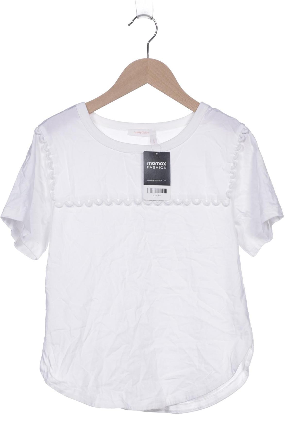 

See by Chloe Damen T-Shirt, weiß, Gr. 34