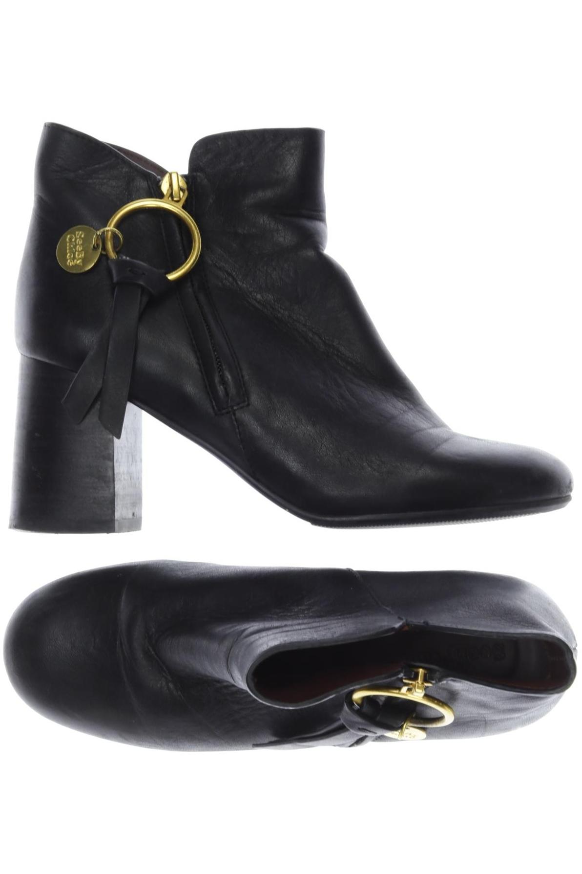 

See by Chloe Damen Stiefelette, schwarz, Gr. 36
