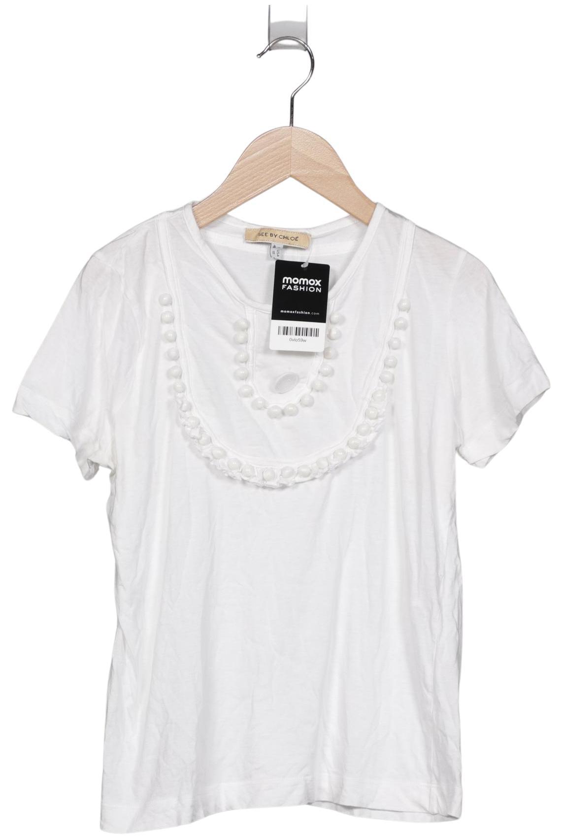 

See by Chloe Damen T-Shirt, weiß, Gr. 42