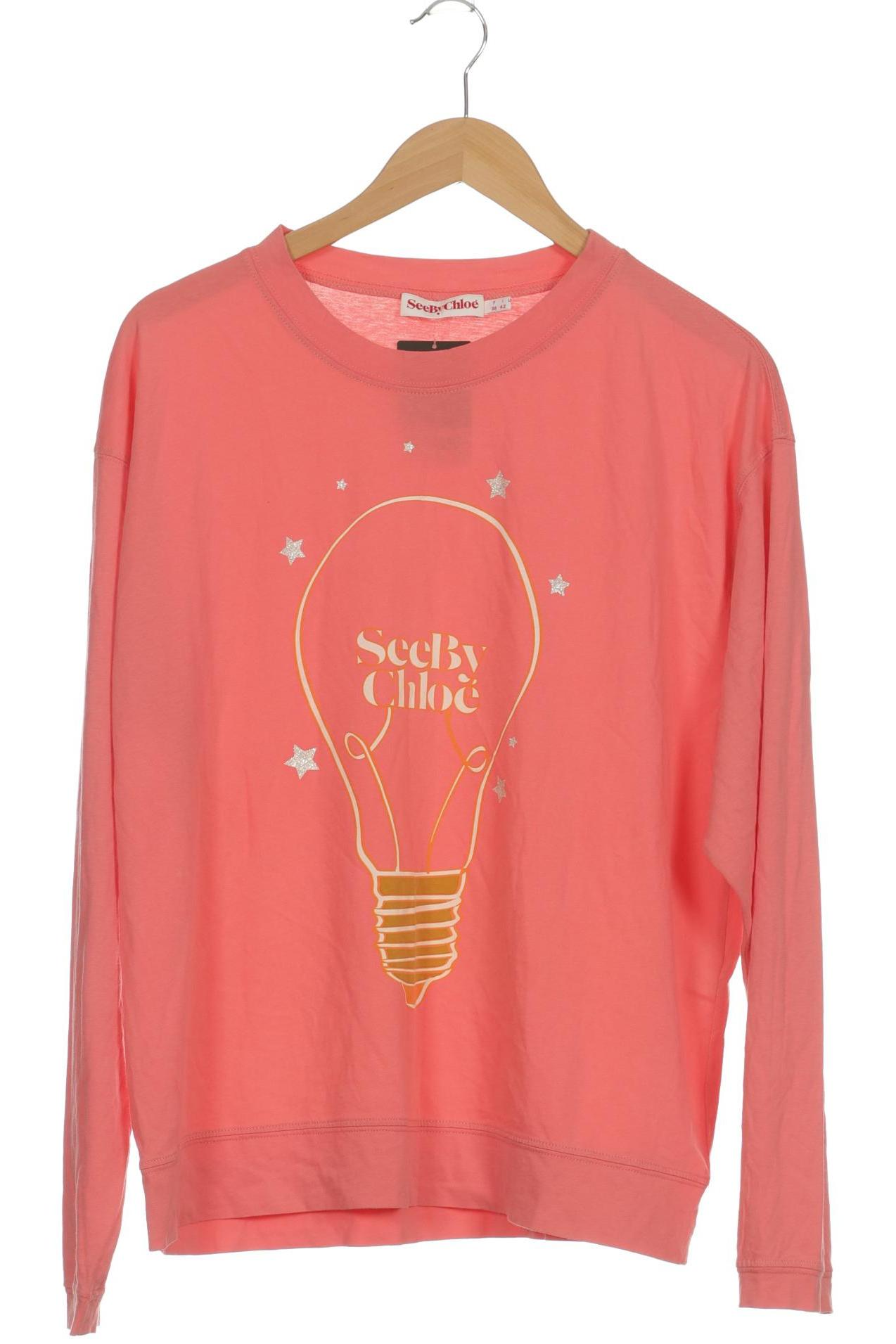 

See by Chloe Damen Langarmshirt, pink, Gr. 38