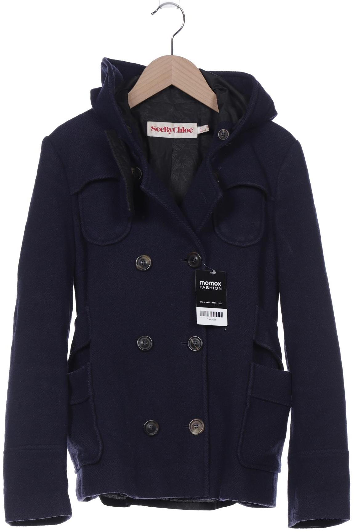 

See by Chloe Damen Jacke, marineblau, Gr. 36