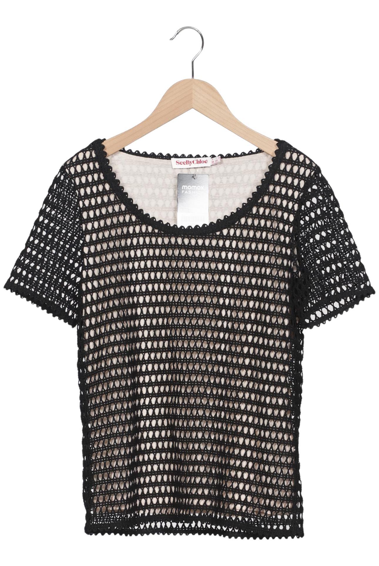 

See by Chloe Damen T-Shirt, schwarz, Gr. 36