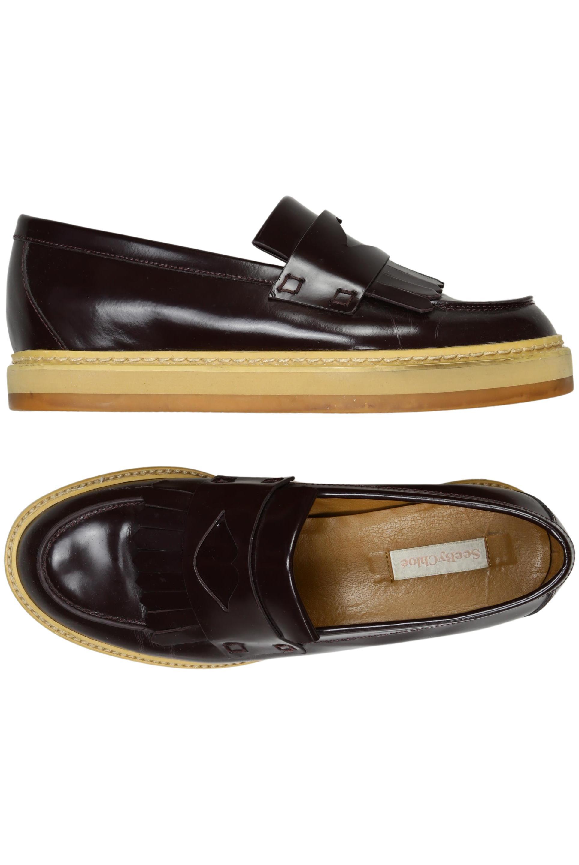 

See by Chloe Damen Halbschuh, bordeaux, Gr. 39