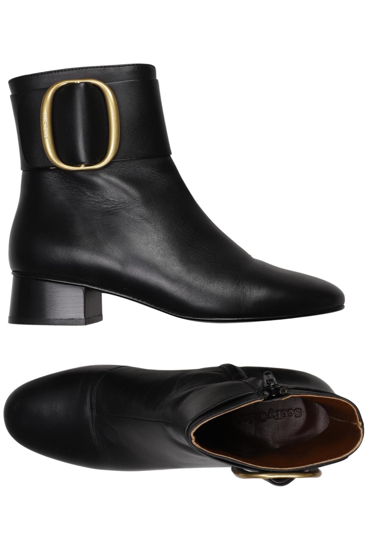 

See by Chloe Damen Stiefelette, schwarz, Gr. 37