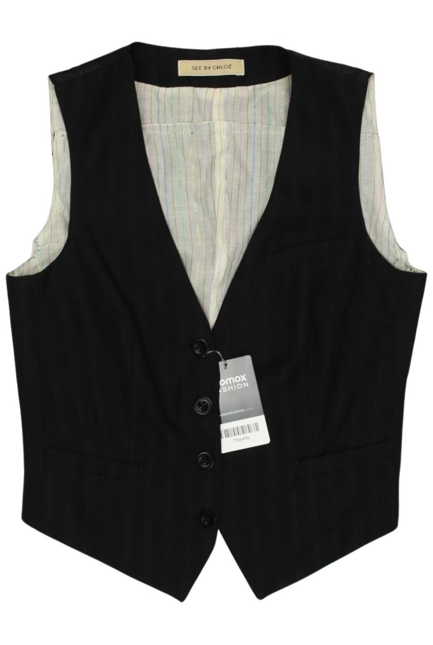 

See by Chloe Damen Weste, schwarz, Gr. 36