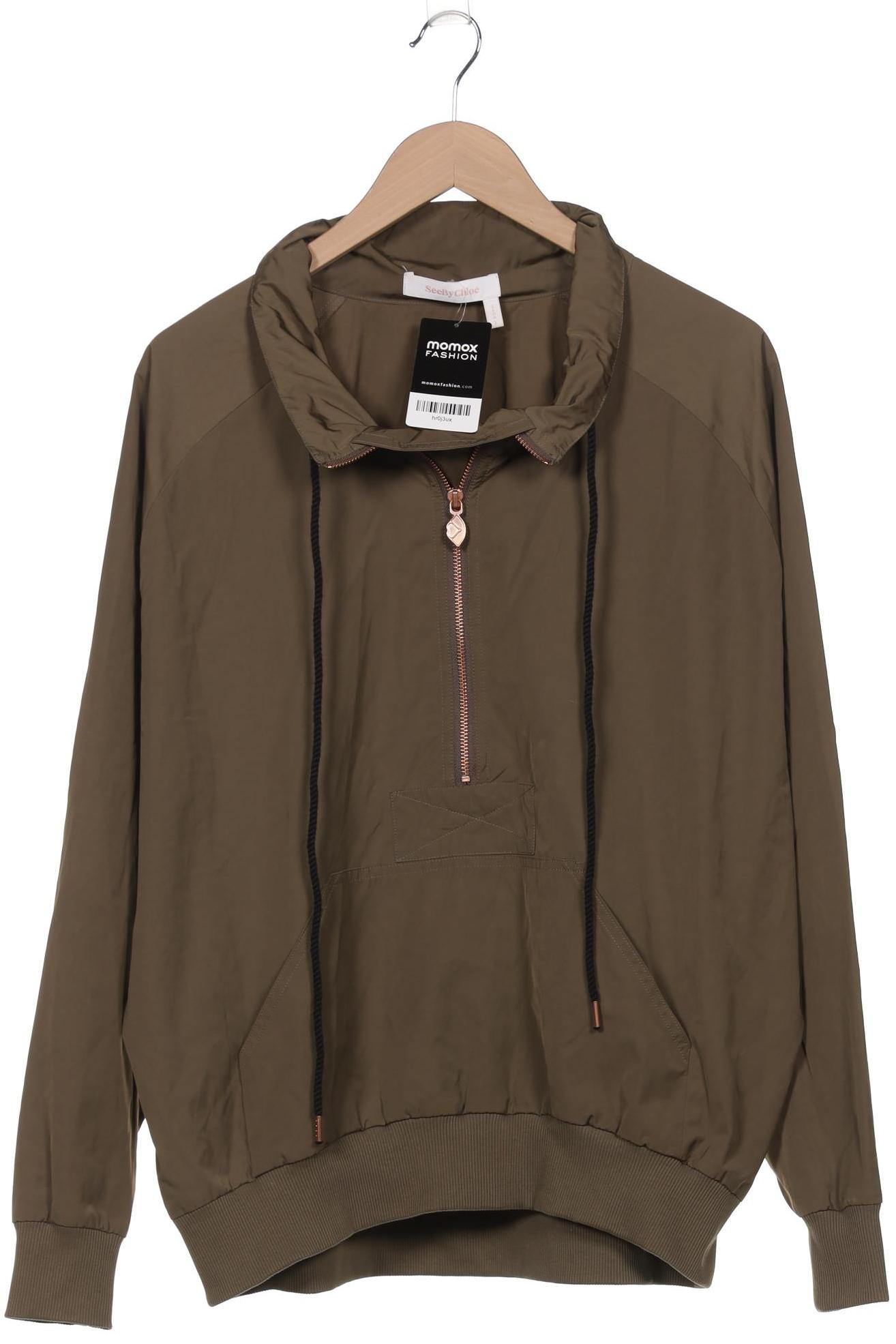 

See by Chloe Damen Jacke, grün, Gr. 34