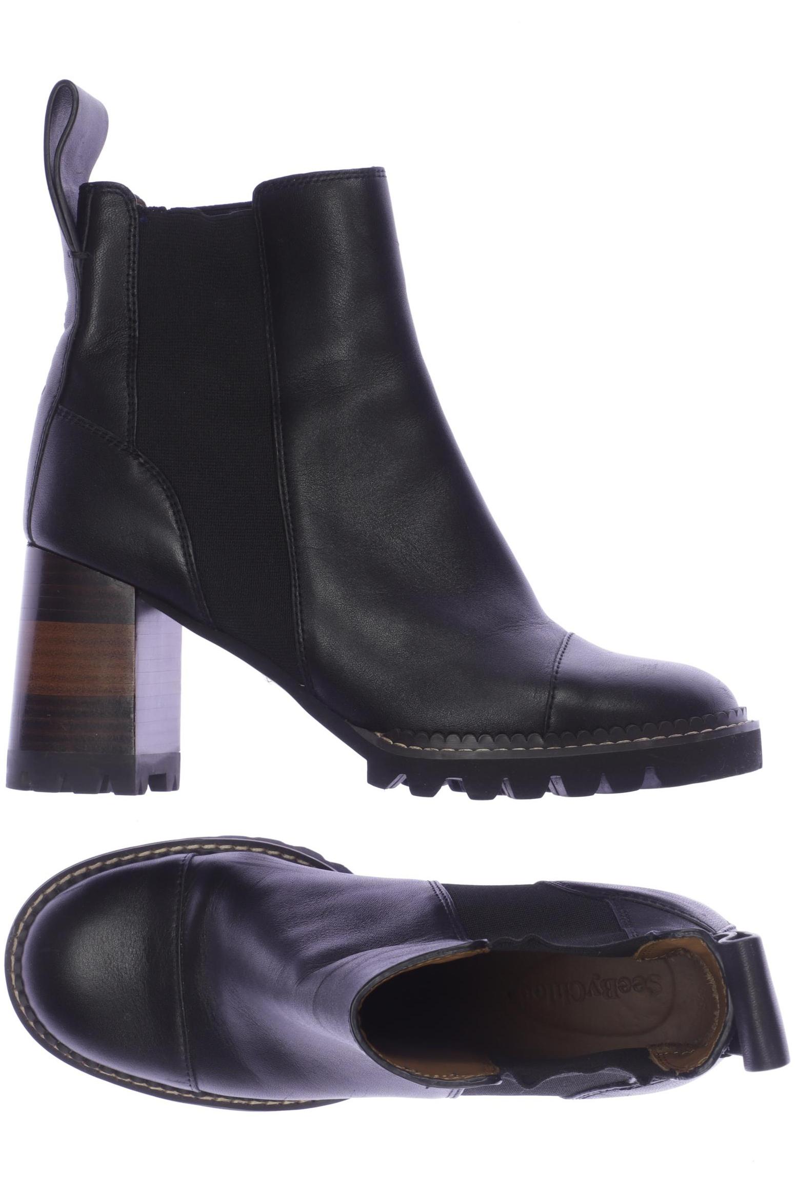 

See by Chloe Damen Stiefelette, schwarz, Gr. 38