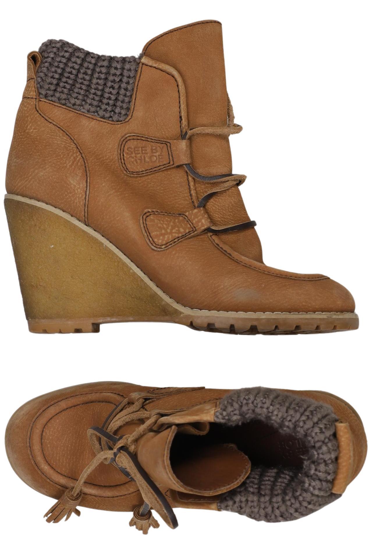 

See by Chloe Damen Stiefelette, braun, Gr. 38.5