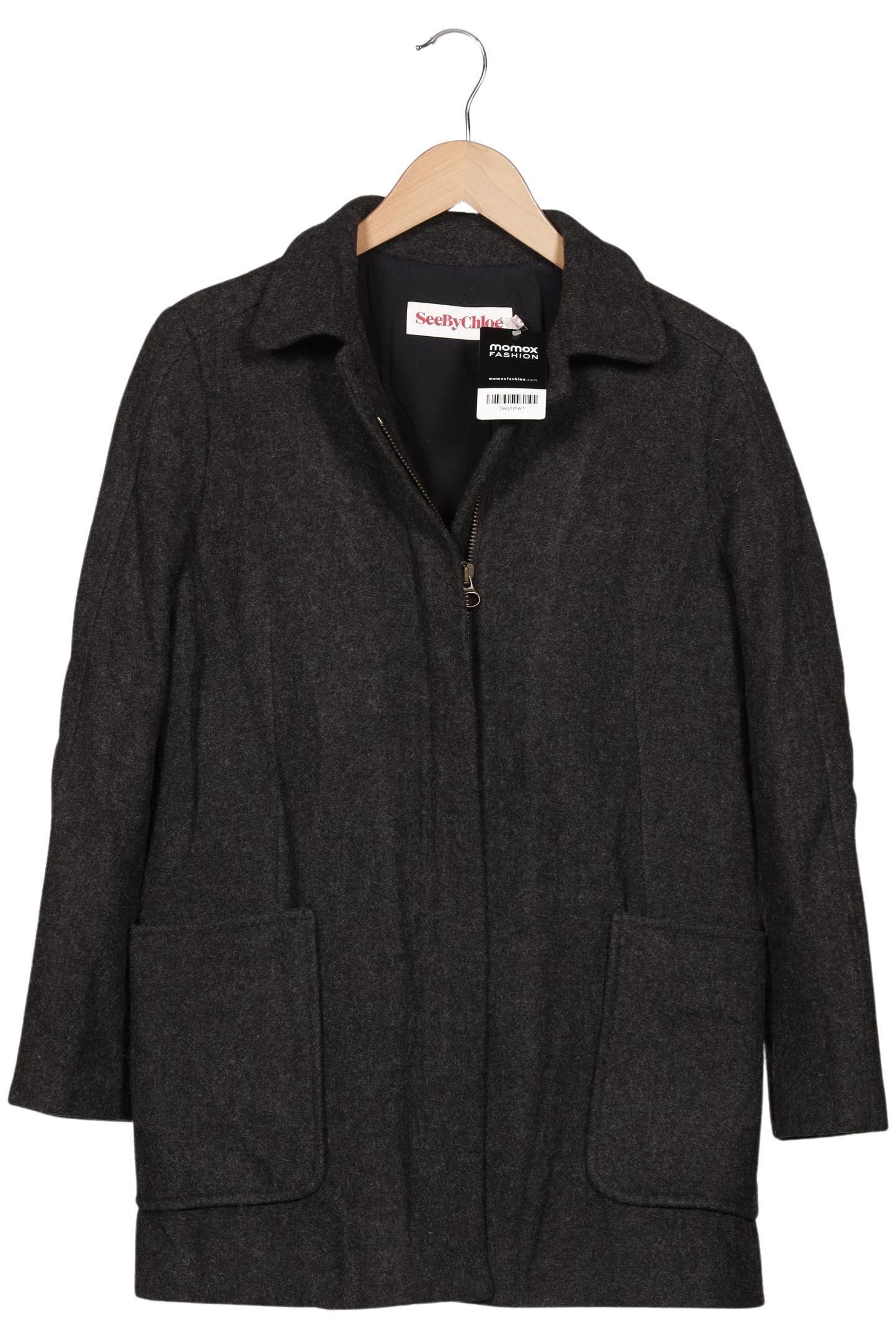 

See by Chloe Damen Mantel, grau, Gr. 36