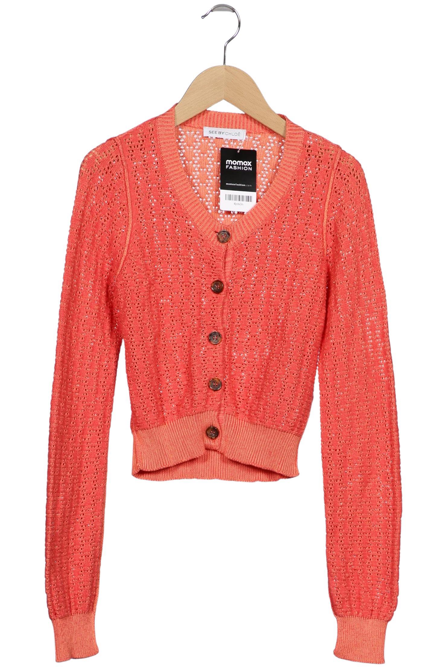

See by Chloe Damen Strickjacke, orange, Gr. 36