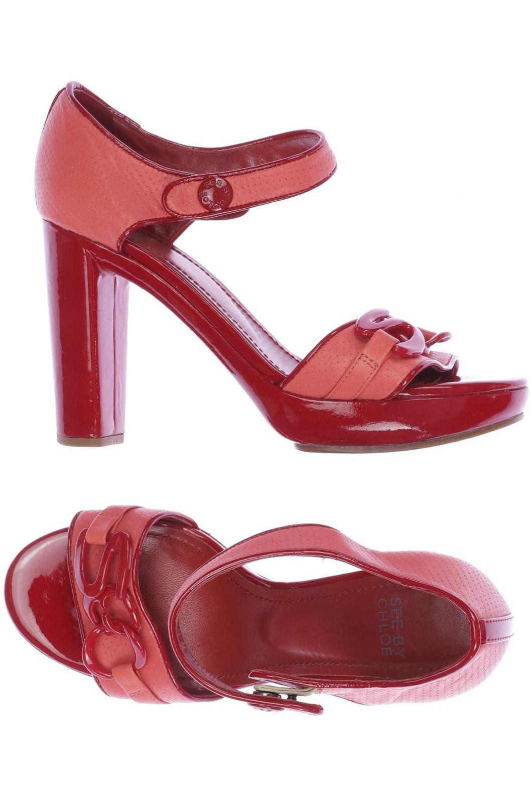 

See by Chloe Damen Sandale, rot, Gr. 38
