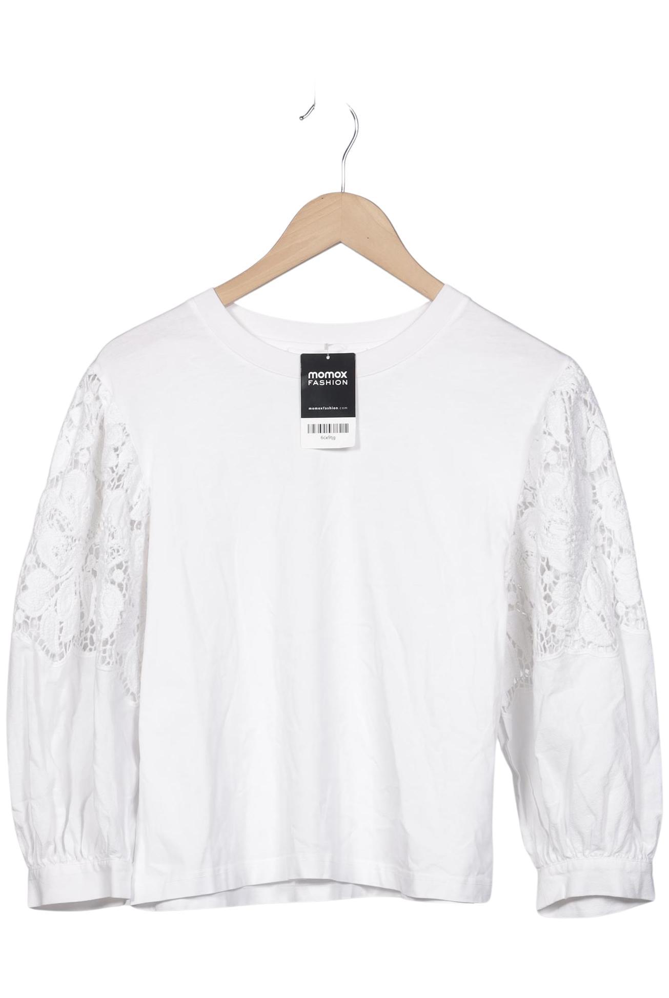 

See by Chloe Damen Langarmshirt, weiß, Gr. 38