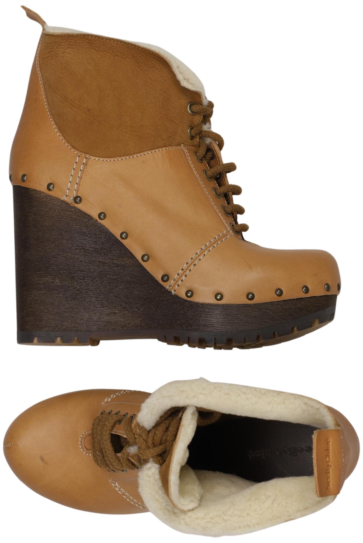 

See by Chloe Damen Stiefelette, braun, Gr. 40