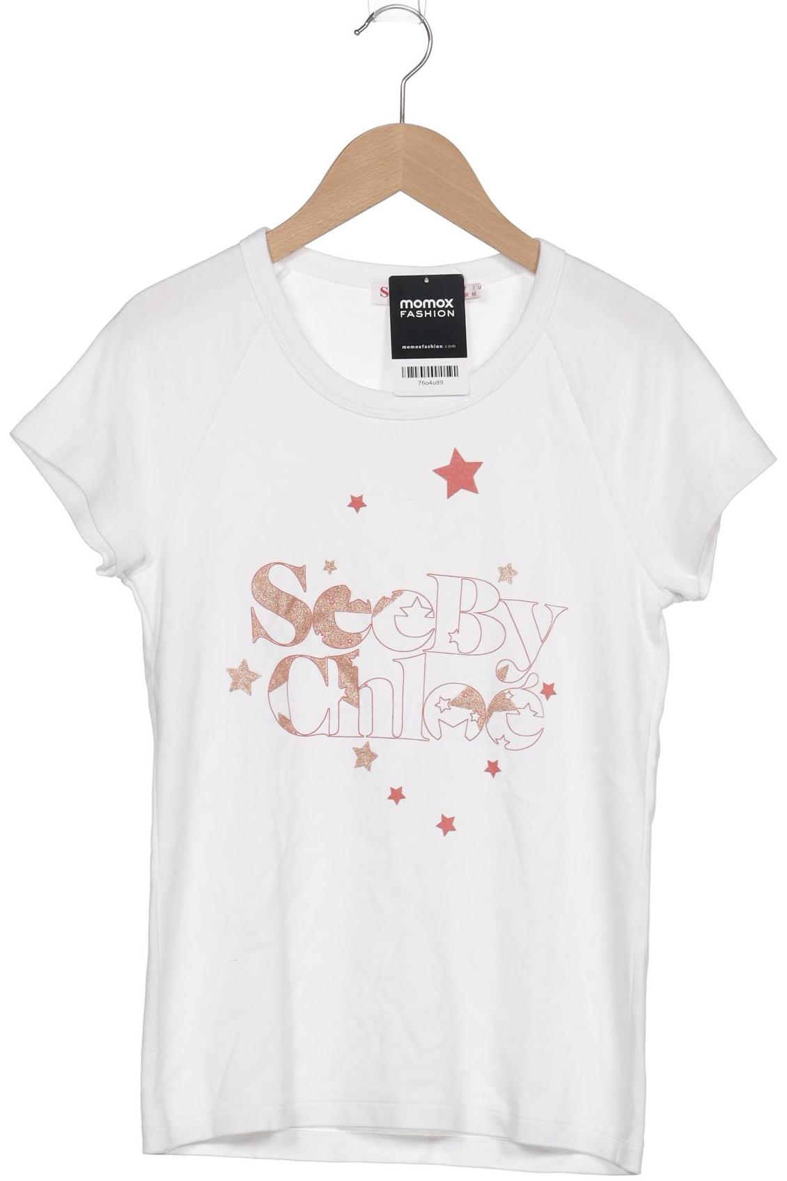 

See by Chloe Damen T-Shirt, weiß, Gr. 36