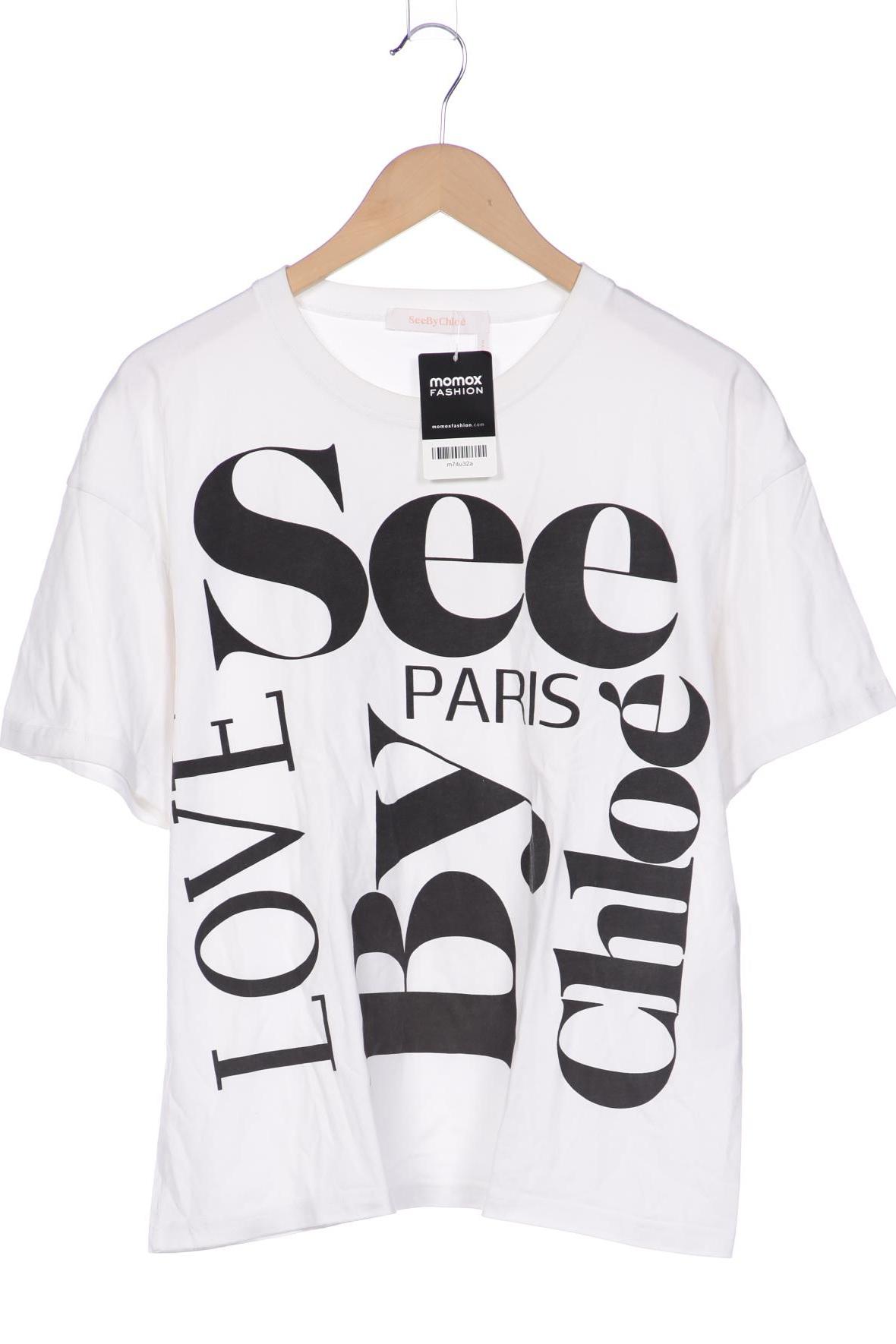 

See by Chloe Damen T-Shirt, weiß, Gr. 38