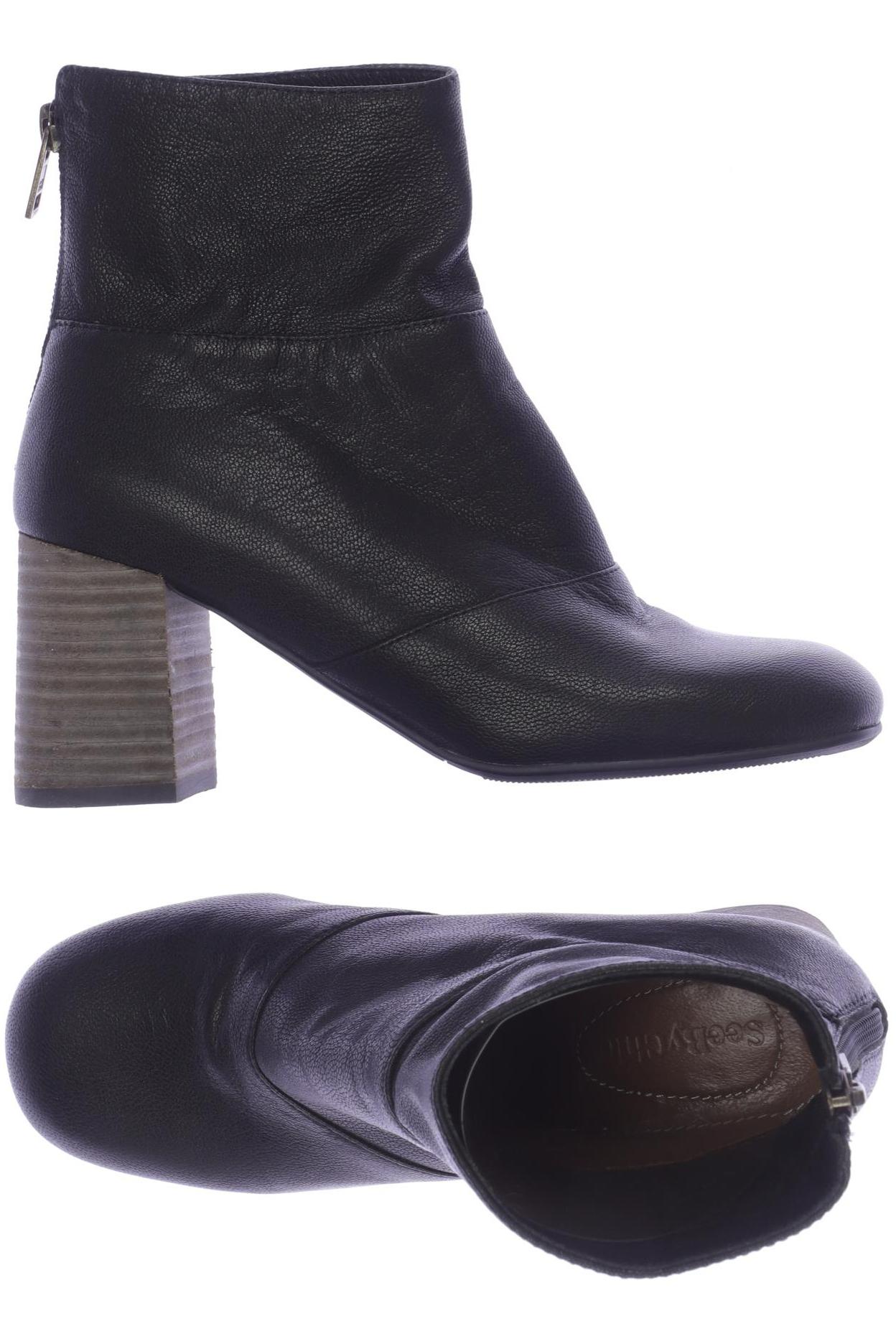 

See by Chloe Damen Stiefelette, schwarz, Gr. 36