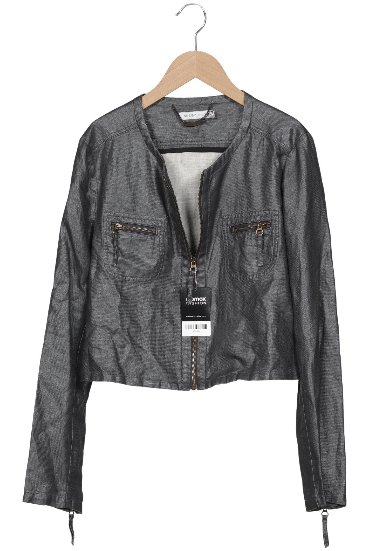 

See by Chloe Damen Jacke, grau, Gr. 40