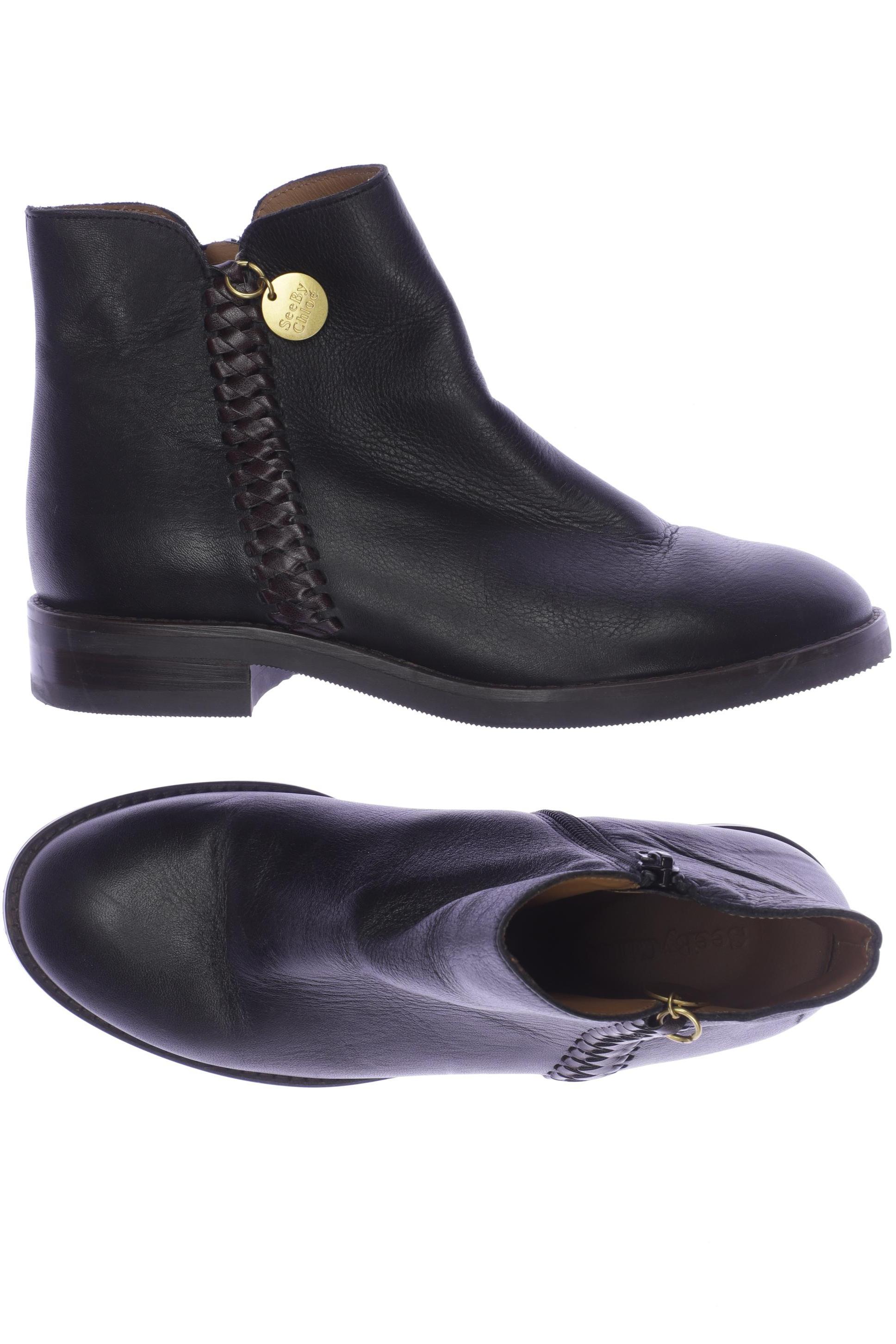 

See by Chloe Damen Stiefelette, schwarz, Gr. 37