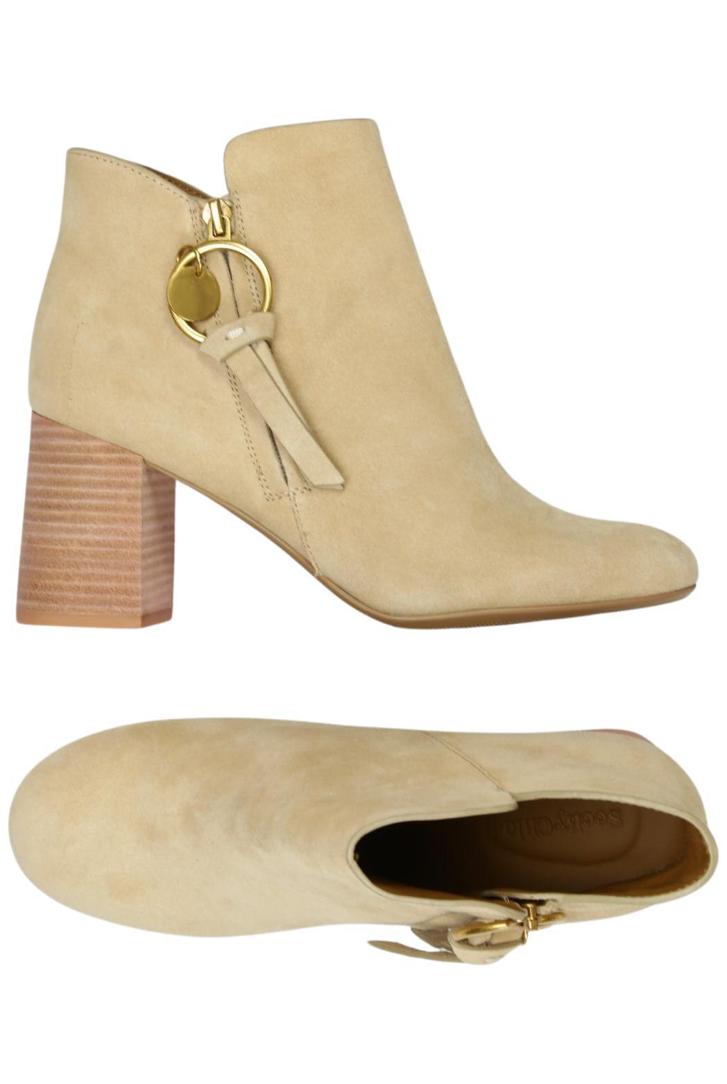 

See by Chloe Damen Stiefelette, beige, Gr. 39.5