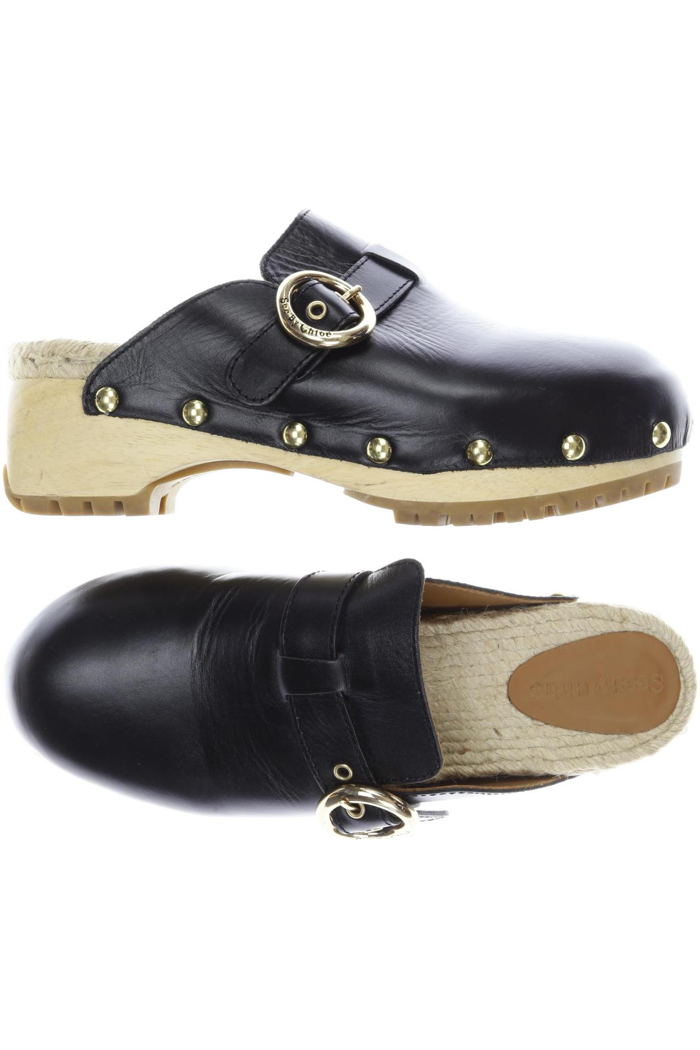 

See by Chloe Damen Sandale, schwarz, Gr. 38