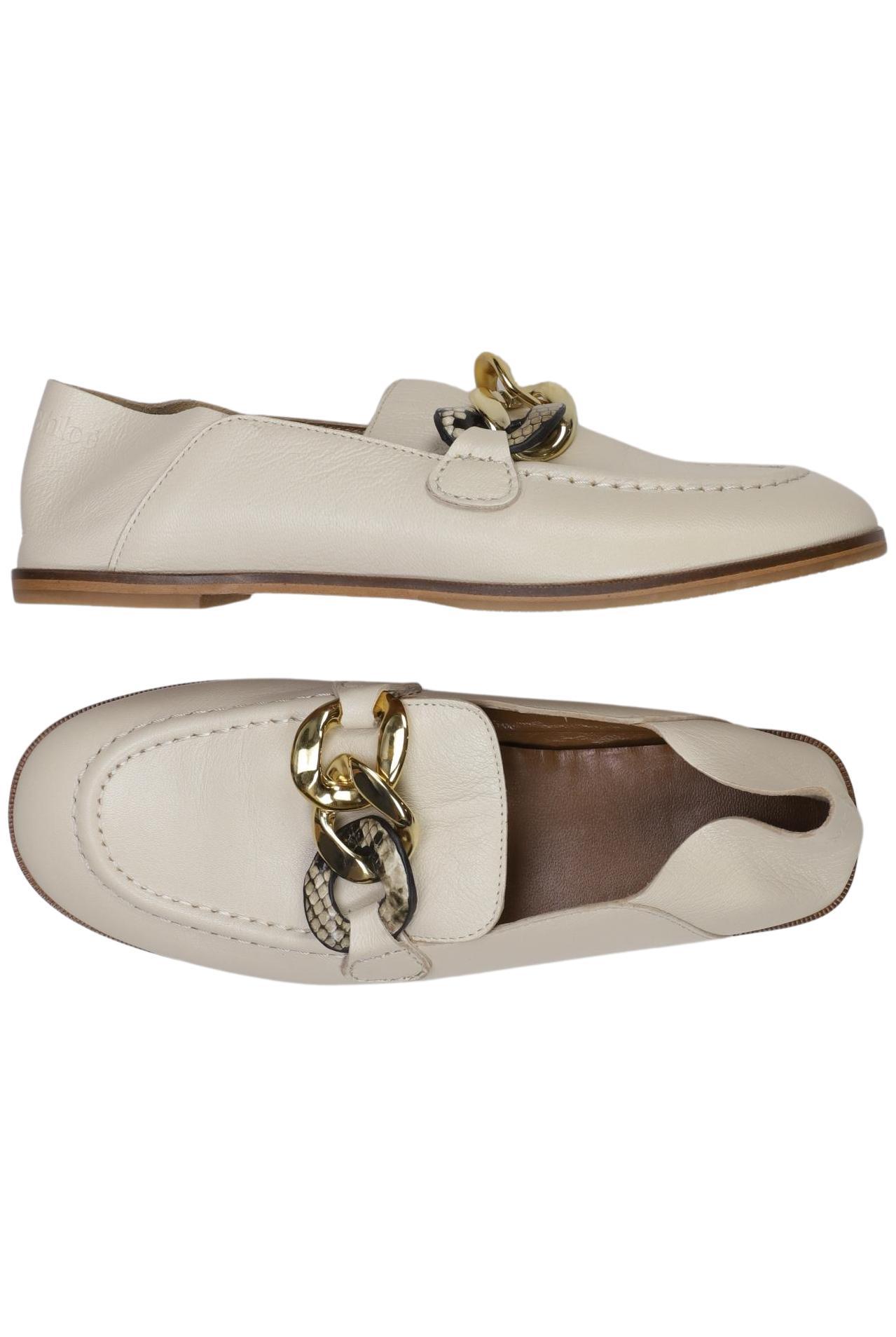 

See by Chloe Damen Halbschuh, cremeweiß, Gr. 38