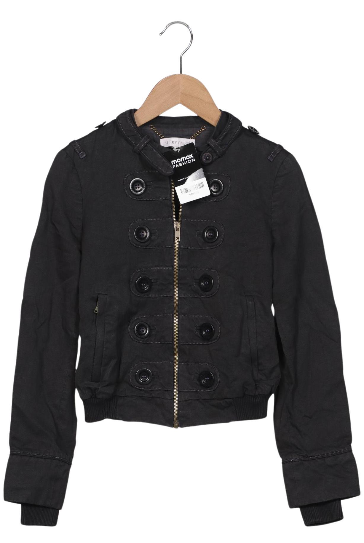 

See by Chloe Damen Jacke, schwarz, Gr. 36