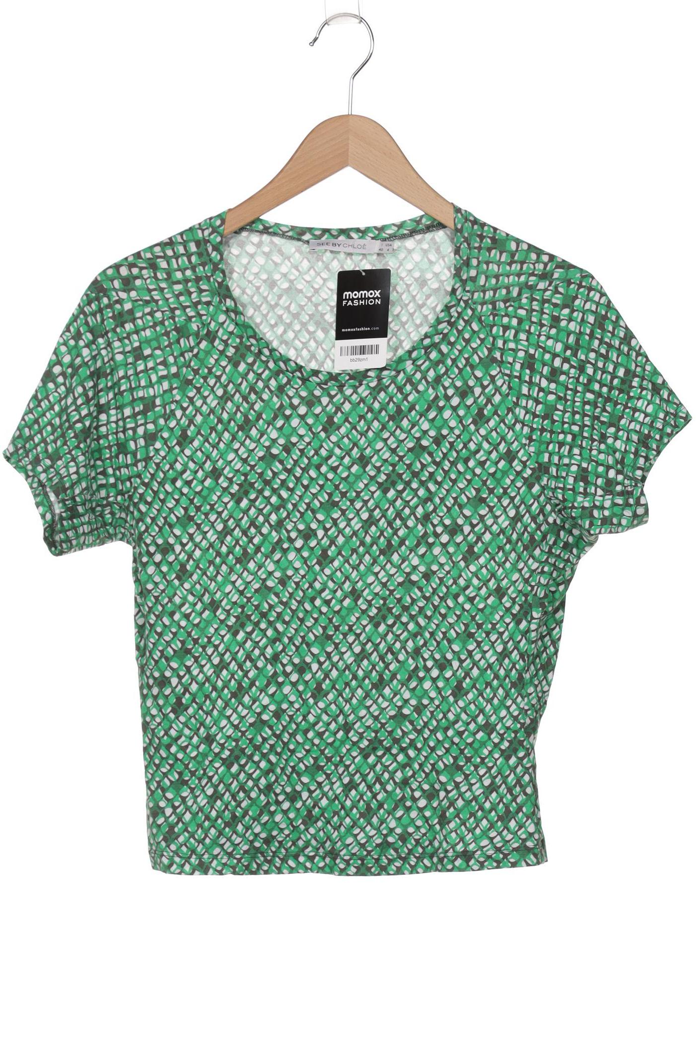 

See by Chloe Damen T-Shirt, grün, Gr. 36