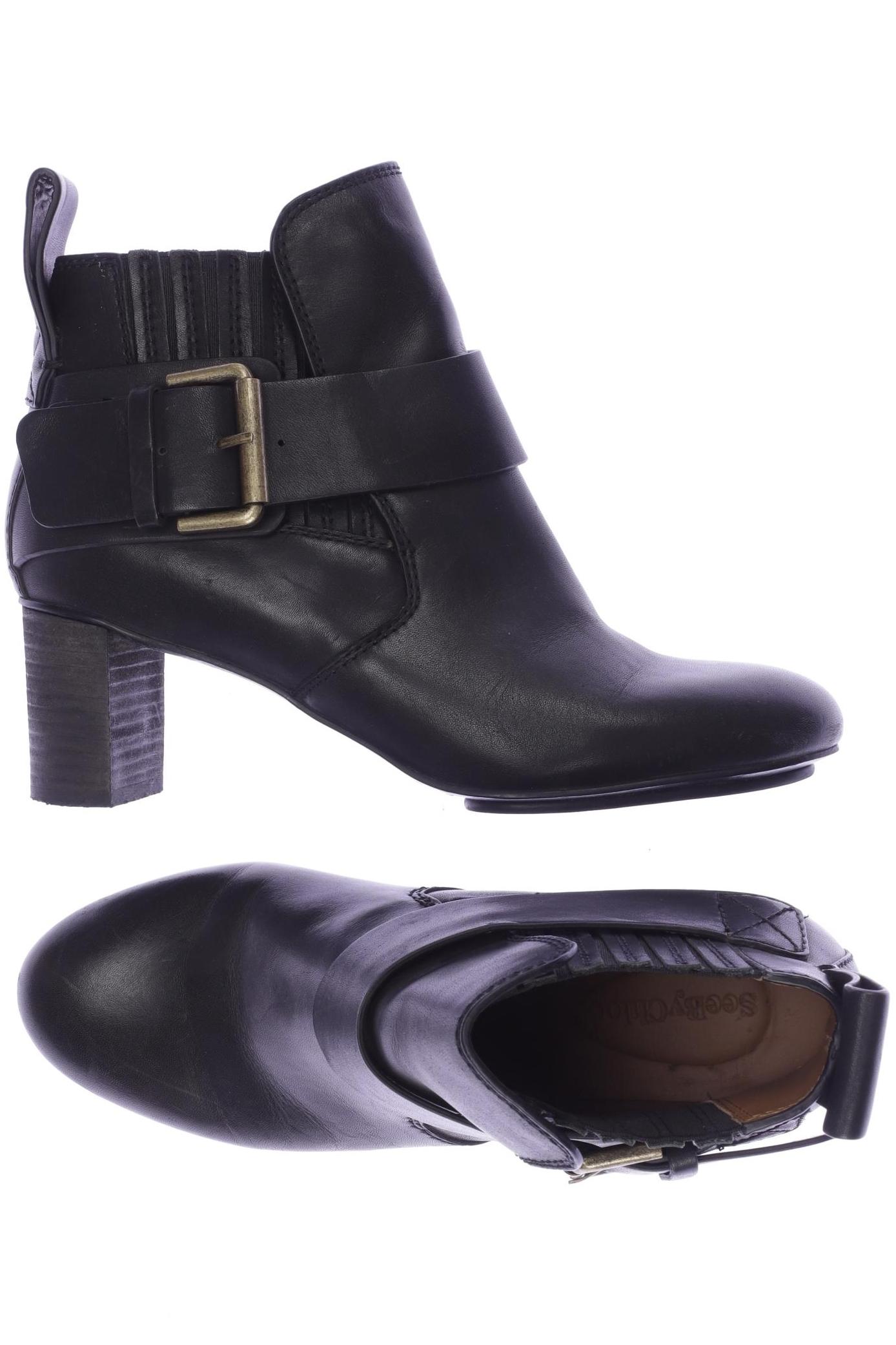 

See by Chloe Damen Stiefelette, schwarz, Gr. 37.5
