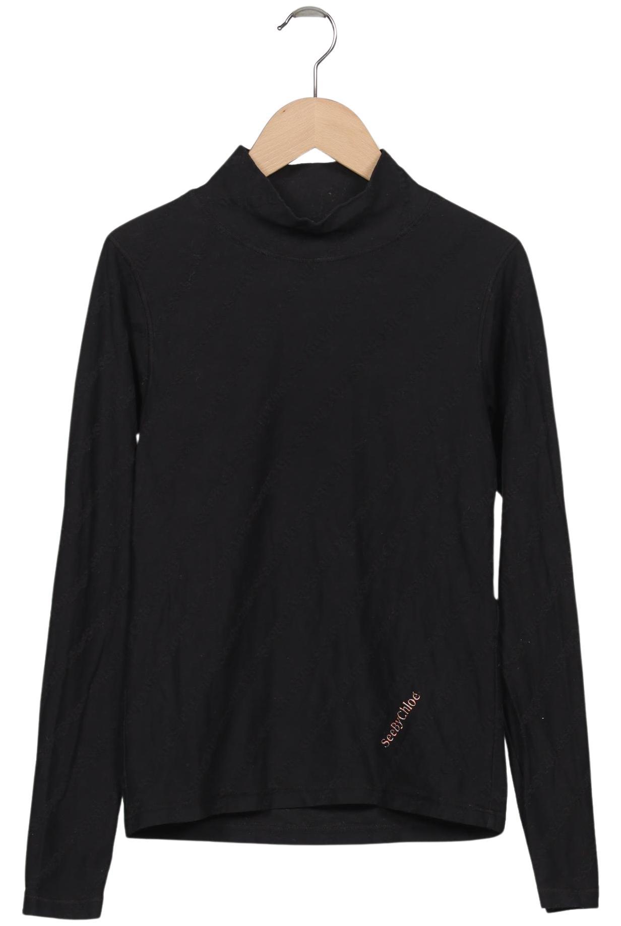 

See by Chloe Damen Langarmshirt, schwarz, Gr. 30