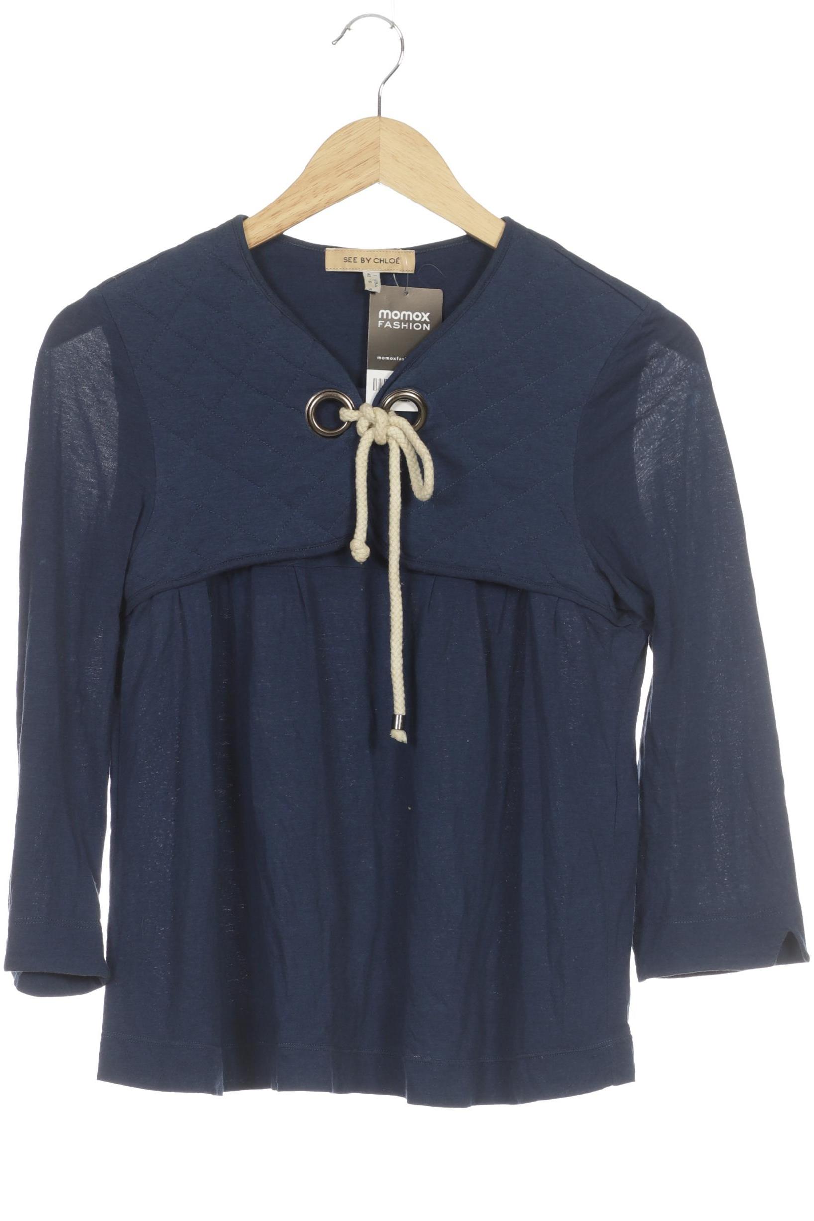 

See by Chloe Damen Bluse, blau, Gr. 38