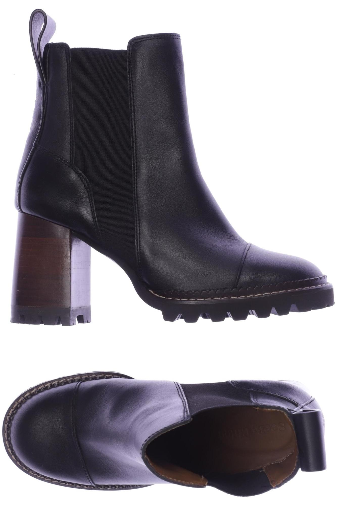 

See by Chloe Damen Stiefelette, schwarz, Gr. 36