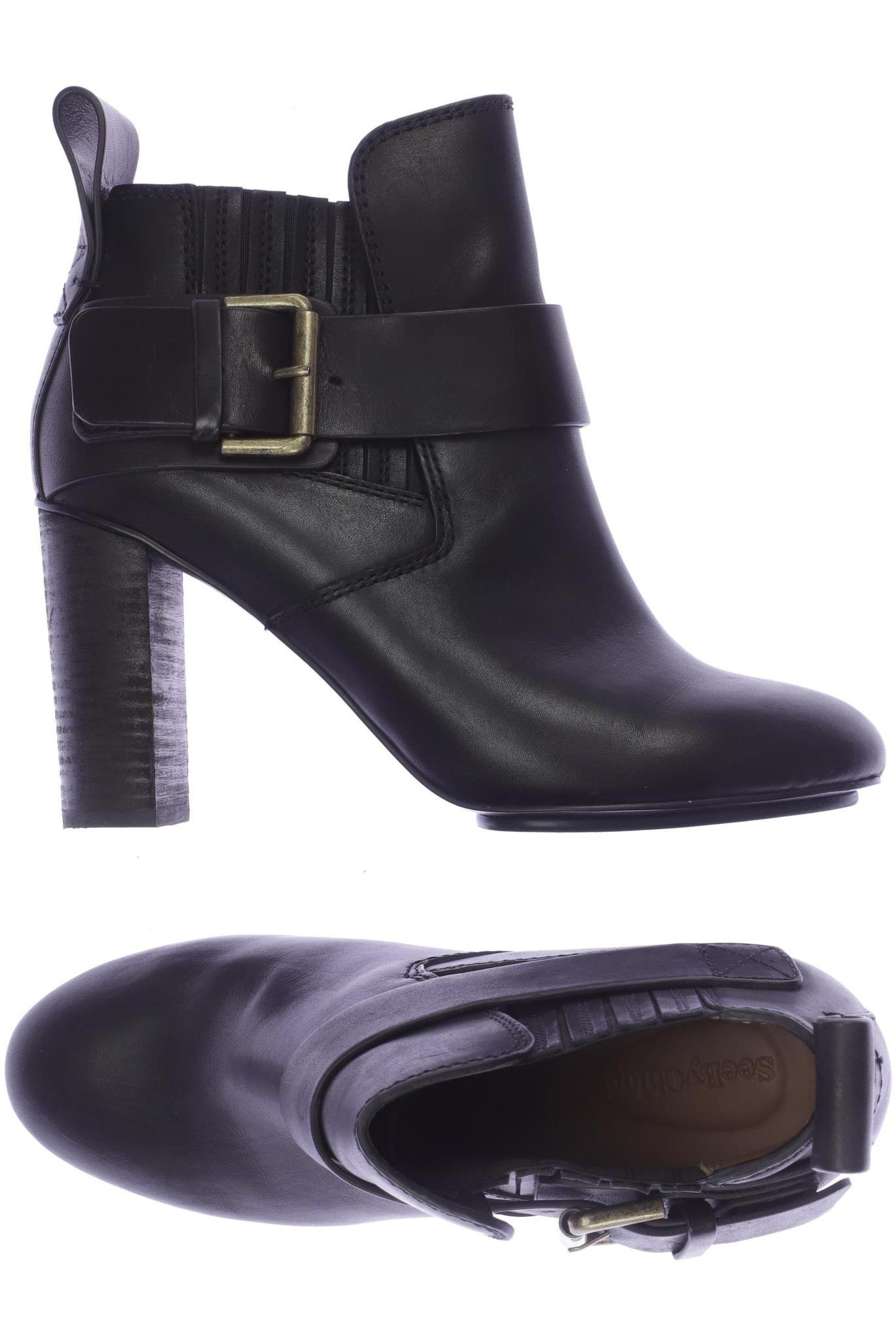 

See by Chloe Damen Stiefelette, schwarz, Gr. 40