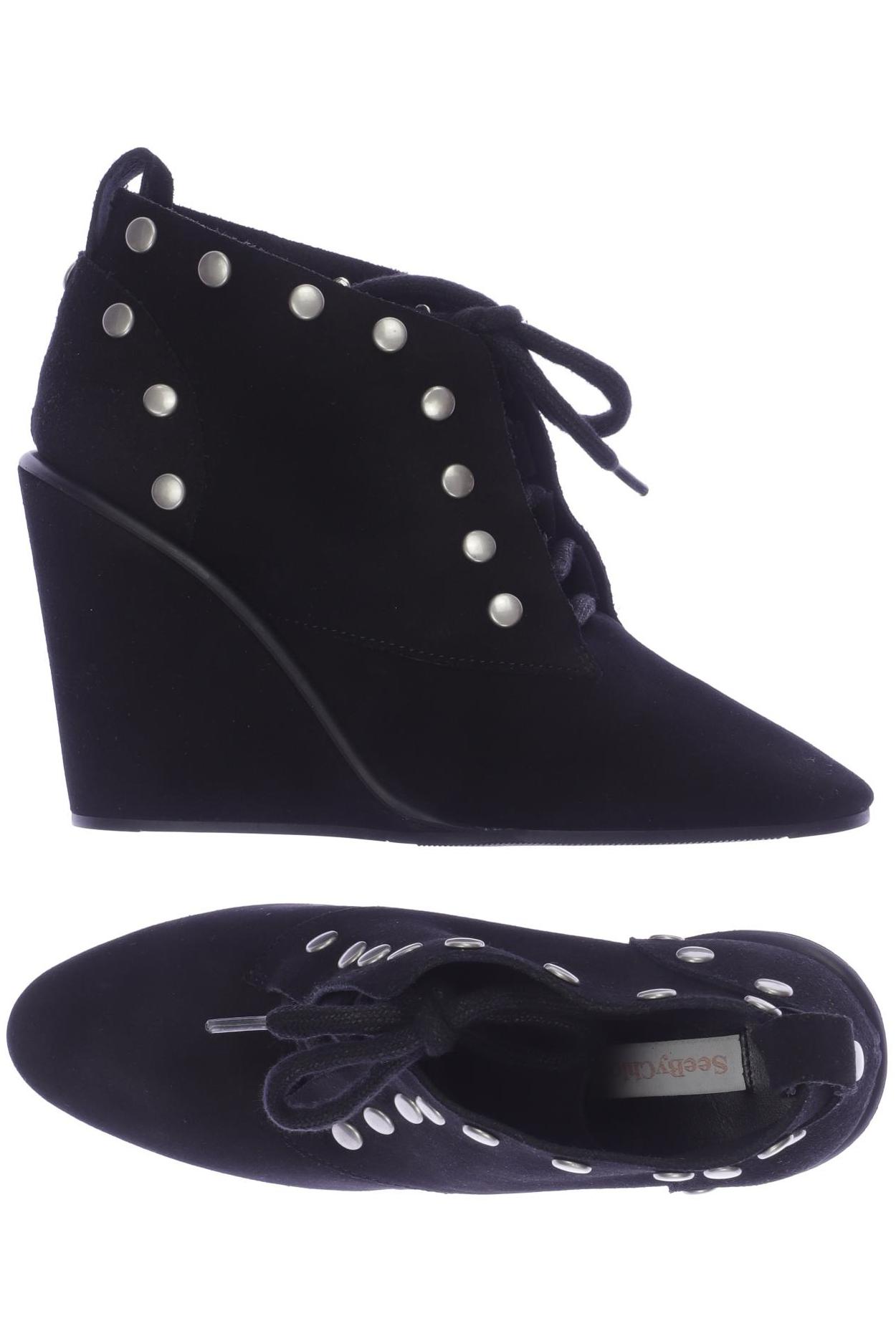 

See by Chloe Damen Stiefelette, schwarz, Gr. 39