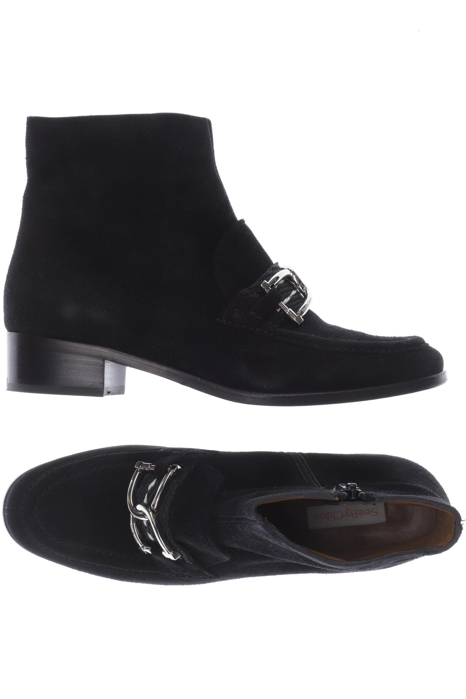 

See by Chloe Damen Stiefelette, schwarz, Gr. 39