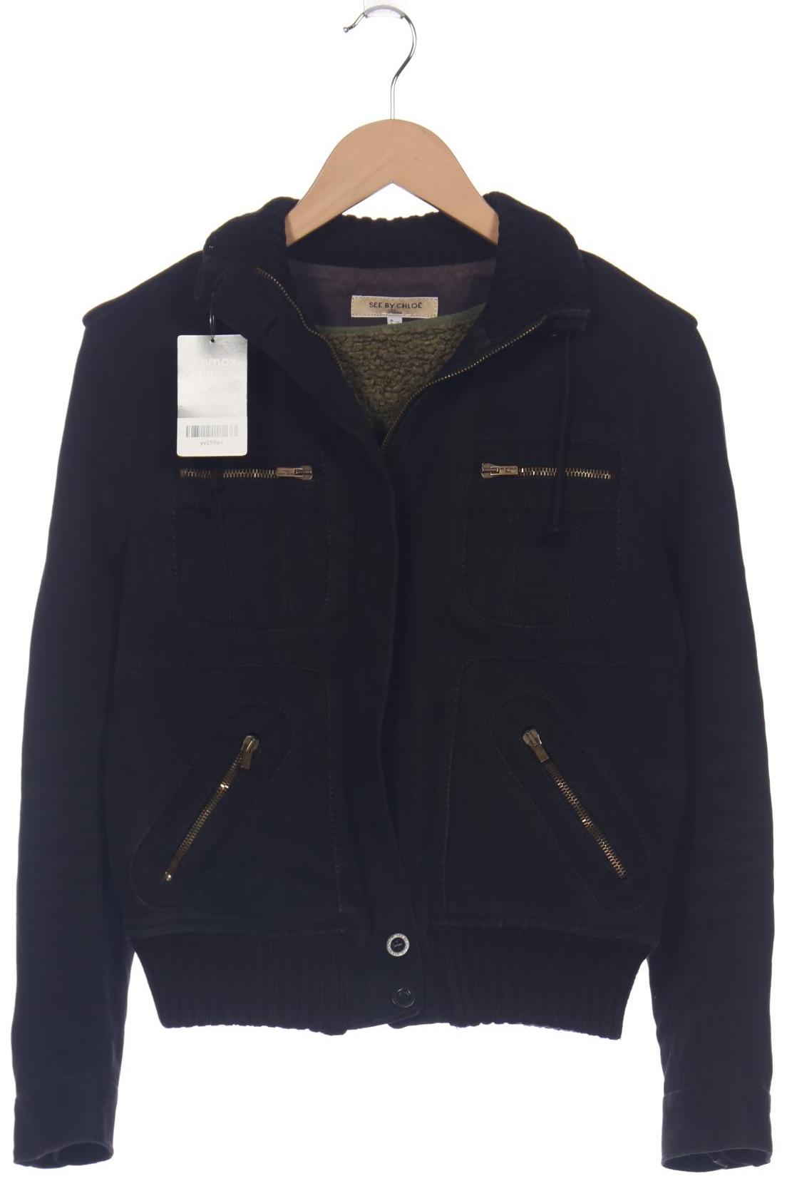 

See by Chloe Damen Jacke, schwarz, Gr. 40