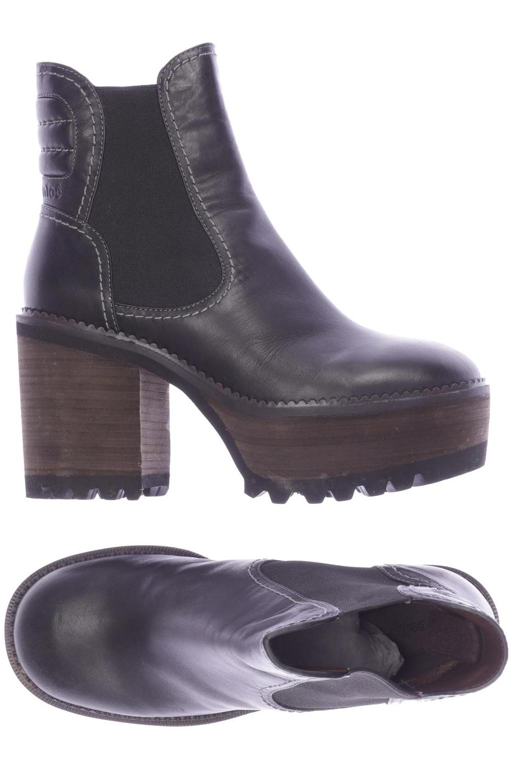 

See by Chloe Damen Stiefelette, schwarz, Gr. 39