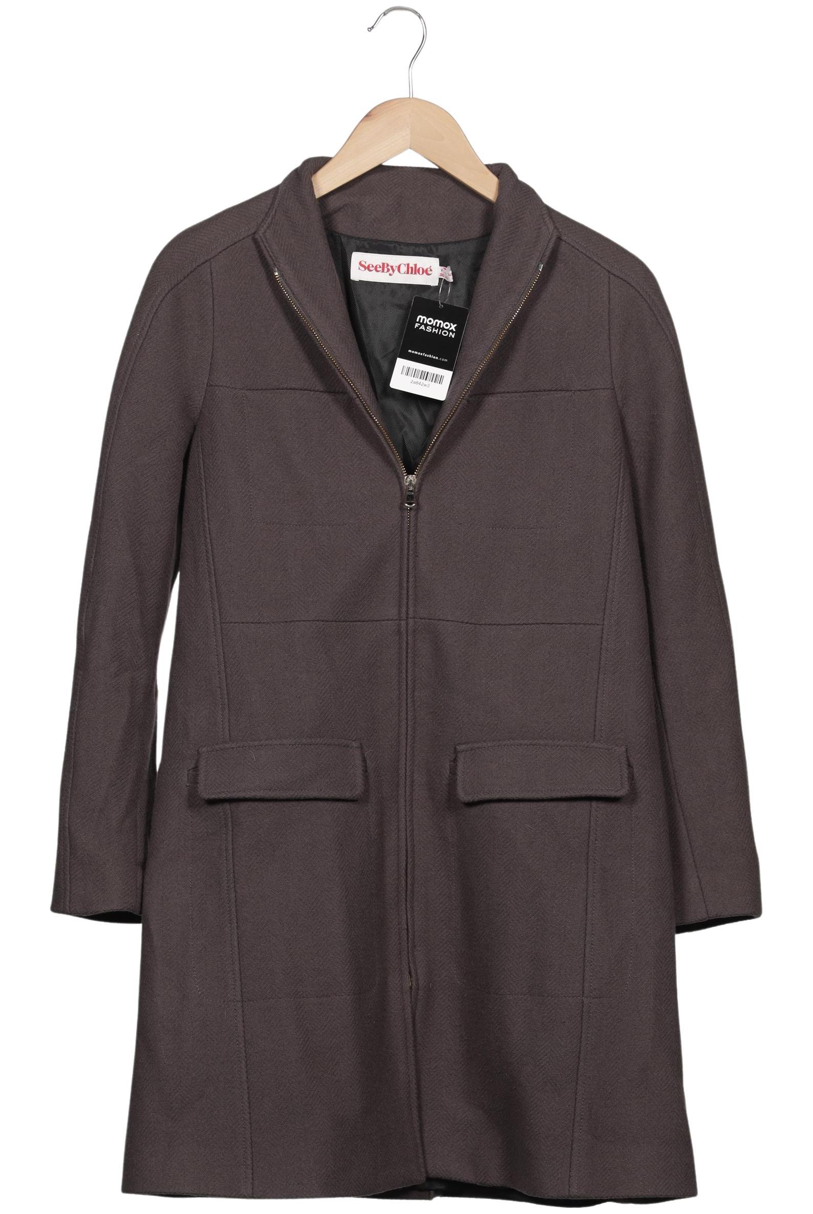 

See by Chloe Damen Mantel, grau, Gr. 36