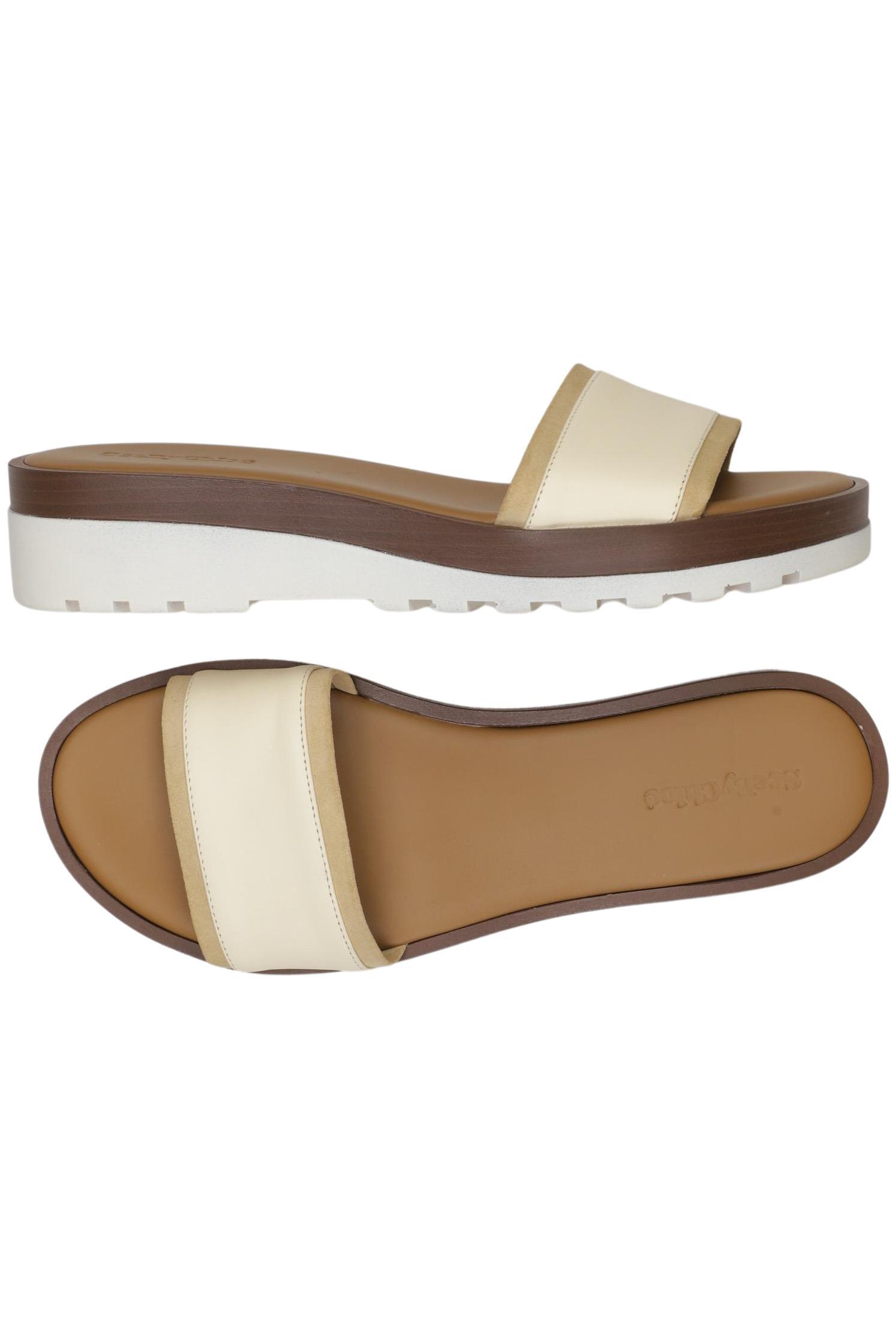 

See by Chloe Damen Sandale, cremeweiß, Gr. 40