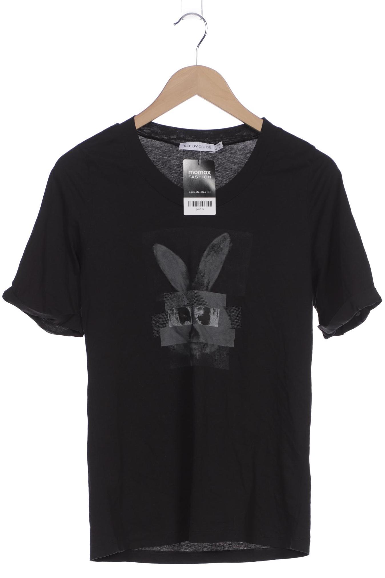 

See by Chloe Damen T-Shirt, schwarz, Gr. 38