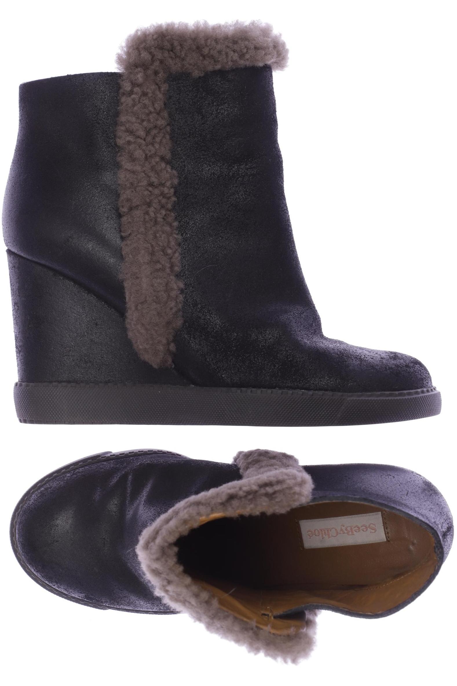 

See by Chloe Damen Stiefelette, schwarz, Gr. 38.5