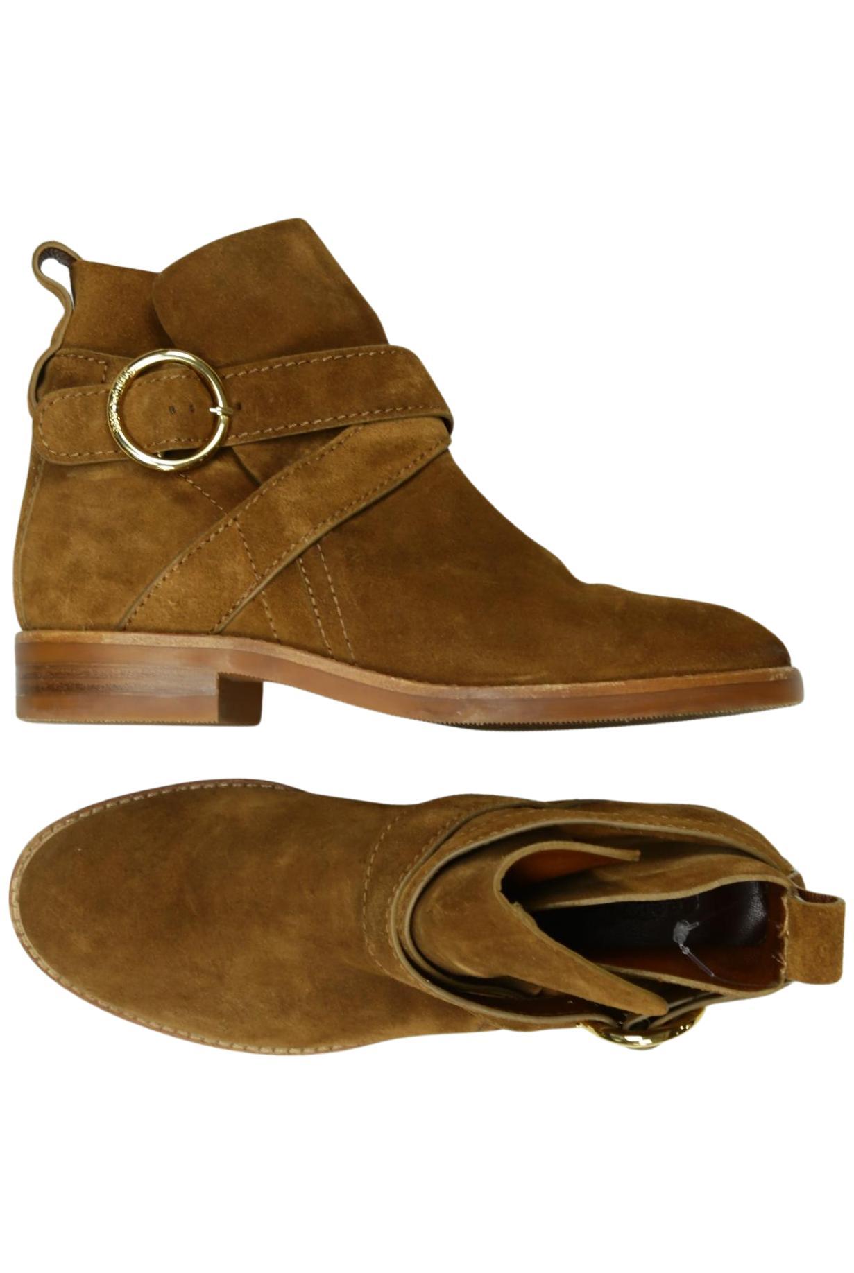 

See by Chloe Damen Stiefelette, beige, Gr. 37.5