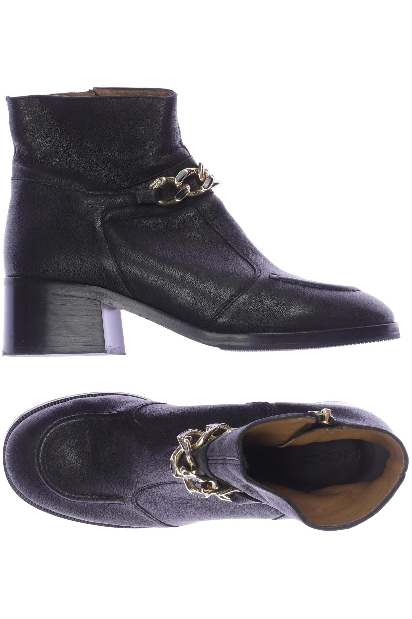 

See by Chloe Damen Stiefelette, schwarz, Gr. 39.5