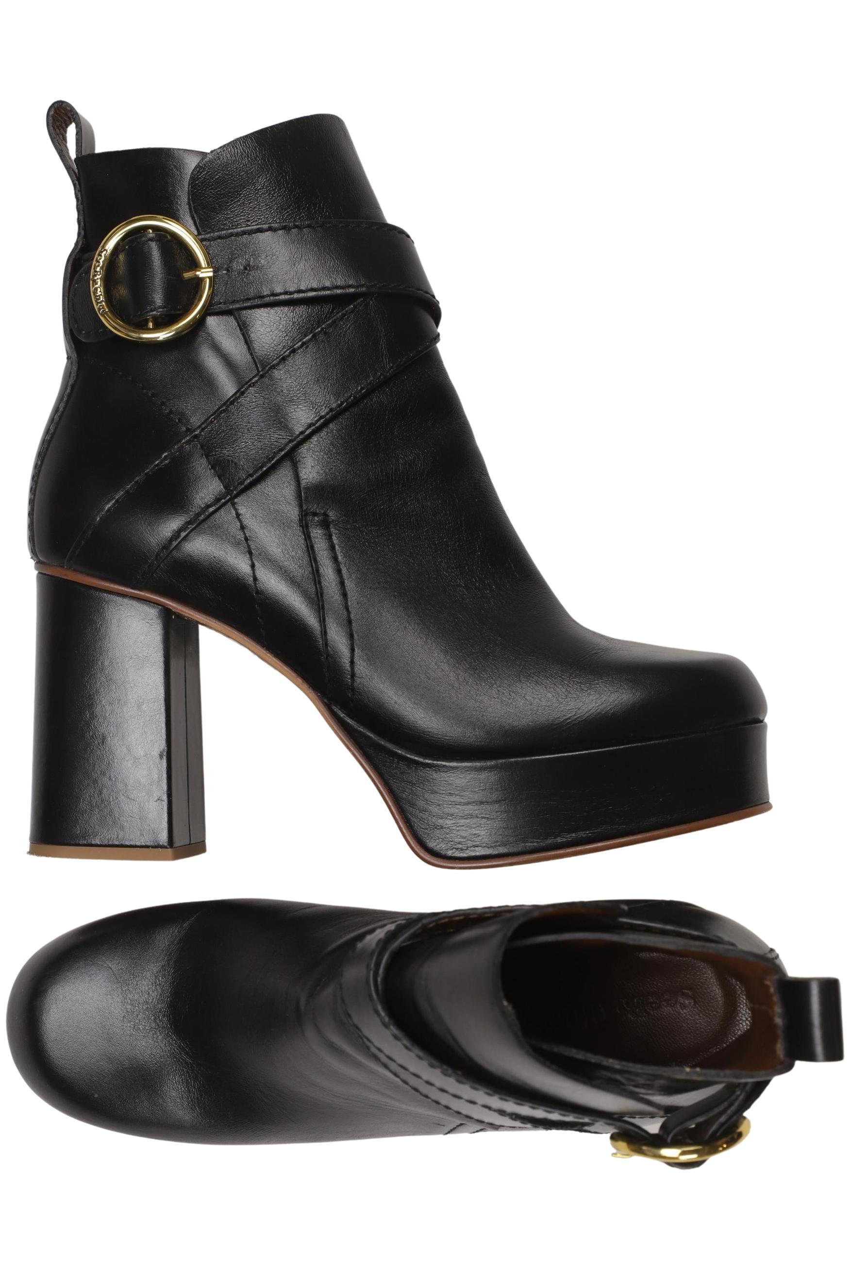 

See by Chloe Damen Stiefelette, schwarz, Gr. 38.5