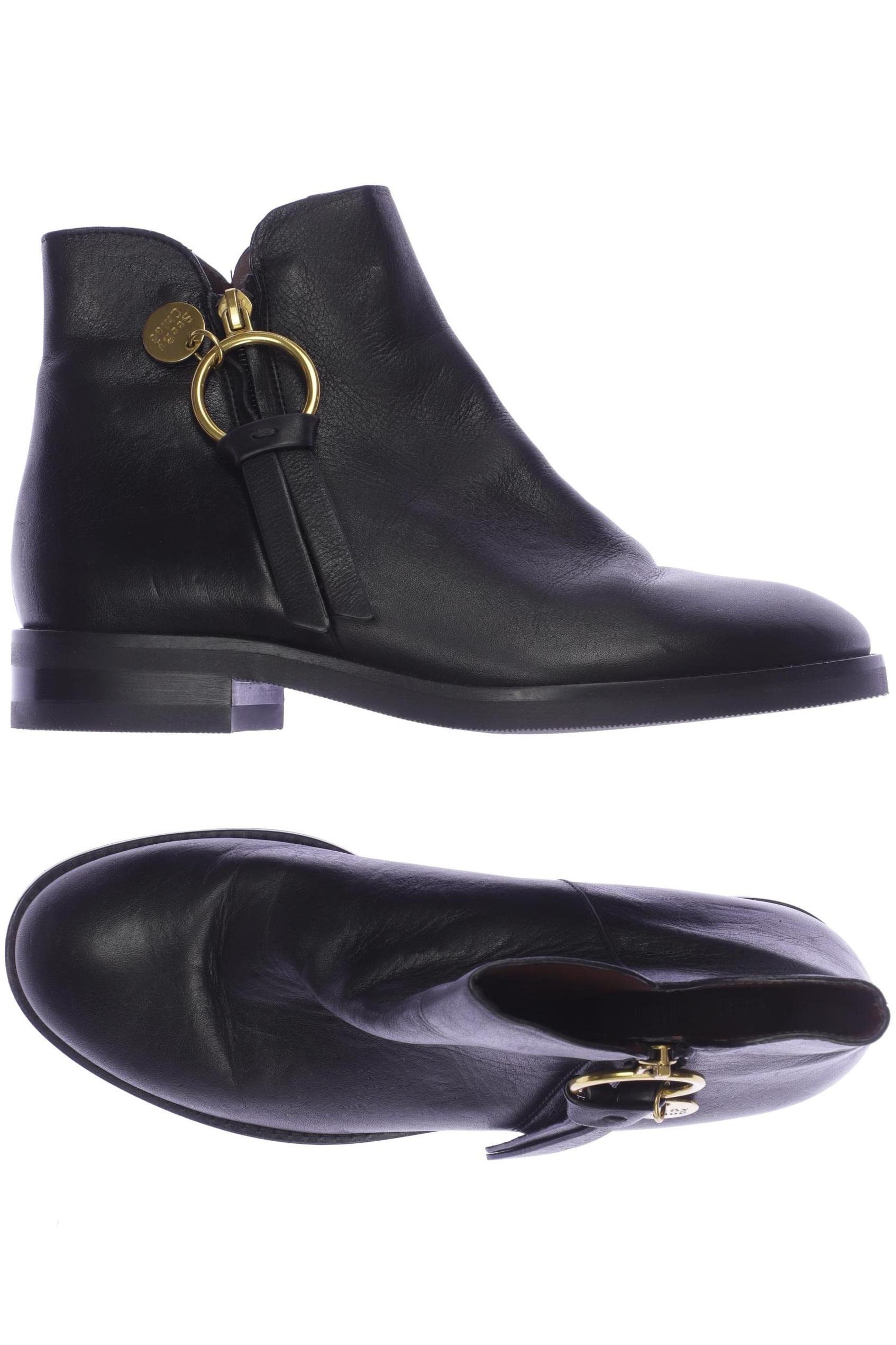 

See by Chloe Damen Stiefelette, schwarz, Gr. 38