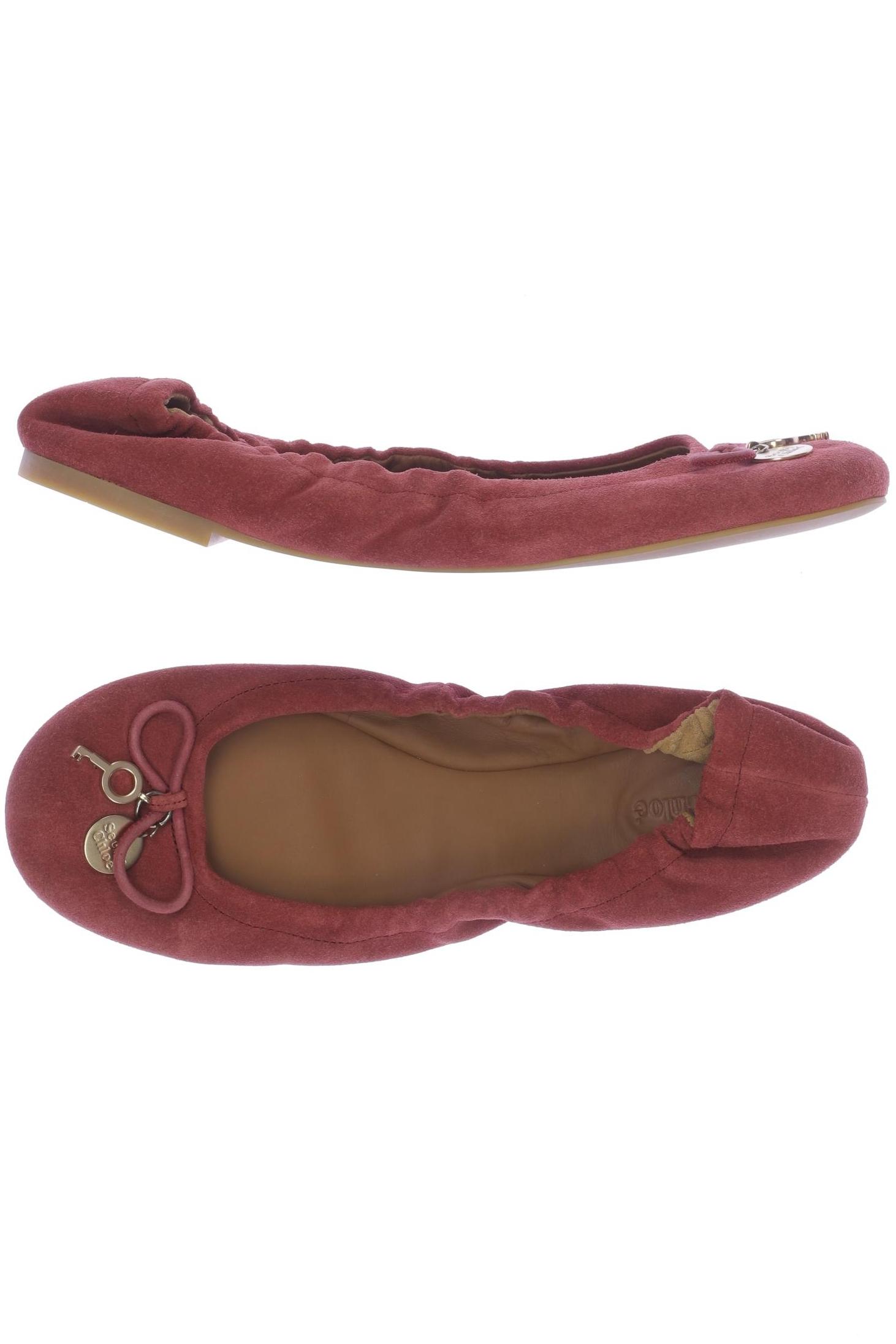 

See by Chloe Damen Ballerinas, rot, Gr. 41