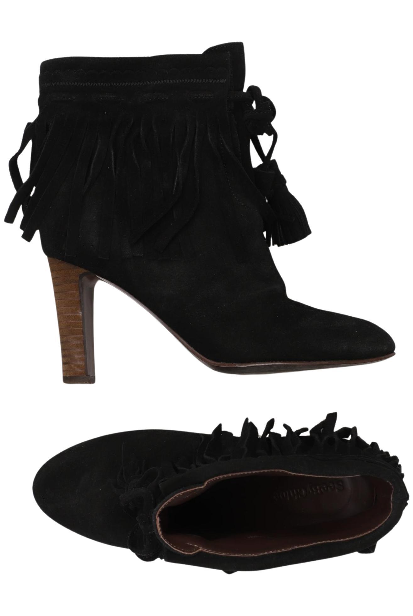 

See by Chloe Damen Stiefelette, schwarz, Gr. 37