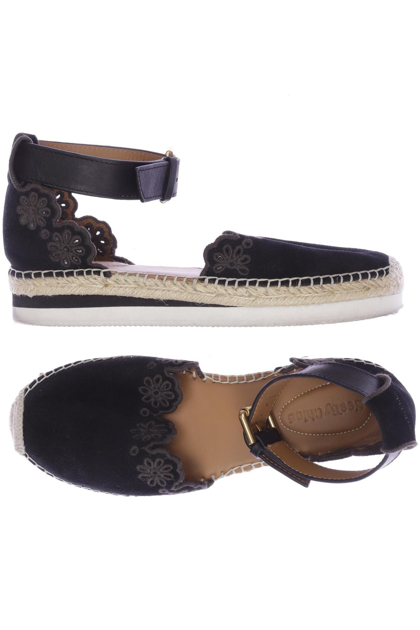 

See by Chloe Damen Halbschuh, schwarz, Gr. 38.5